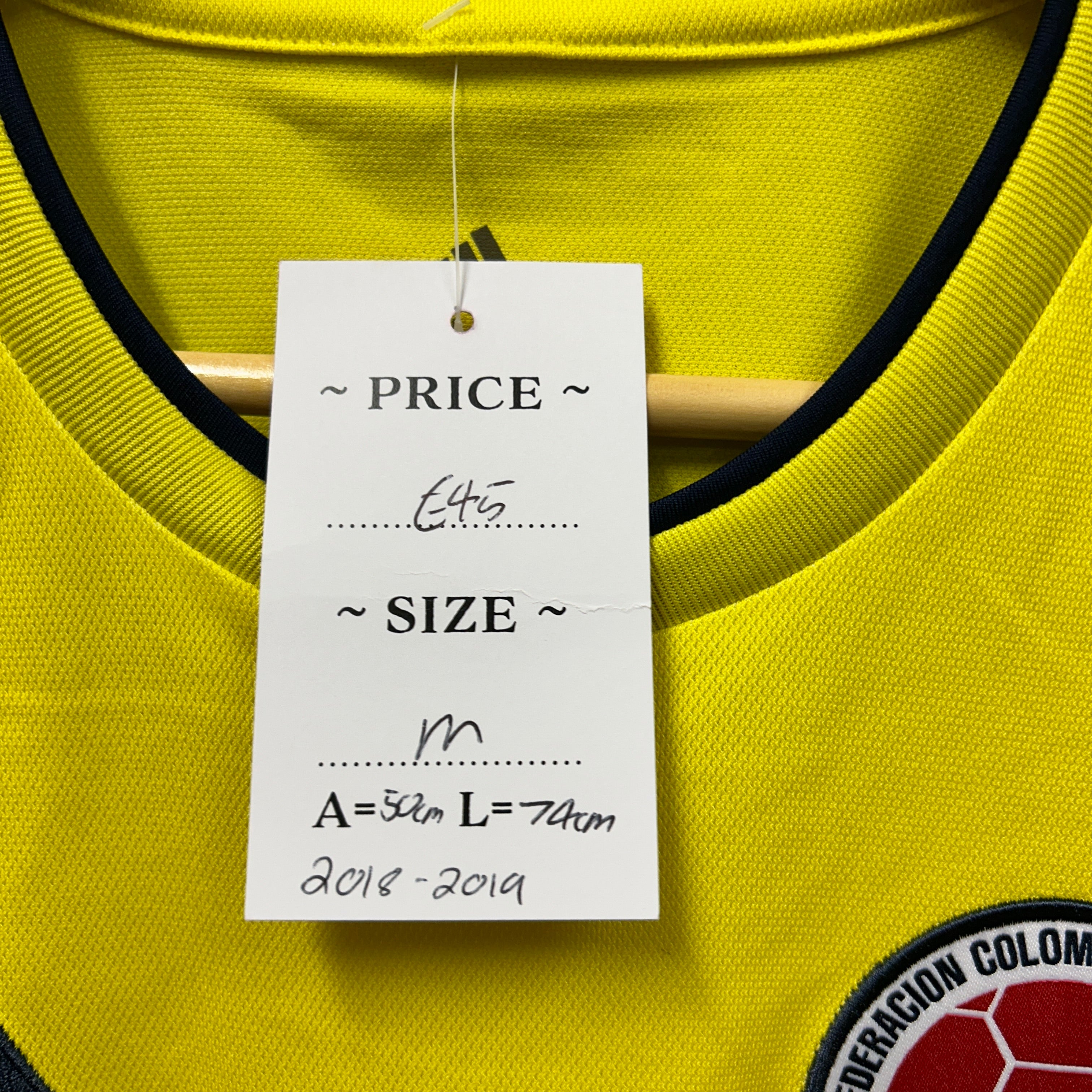 Columbia 2018/2019 Adidas Football Shirt