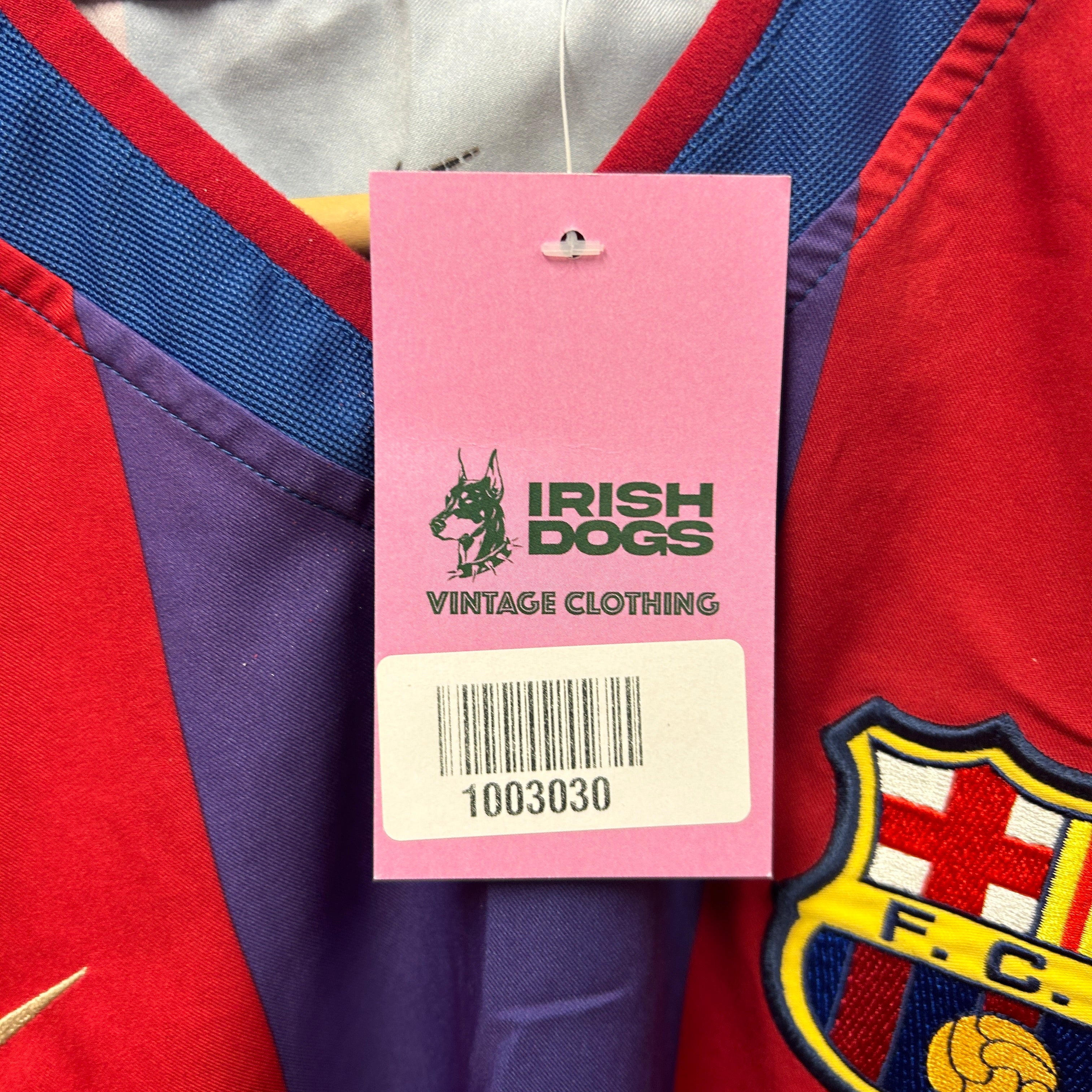 Nike FC Barcelona Football Shirt 2002-2003