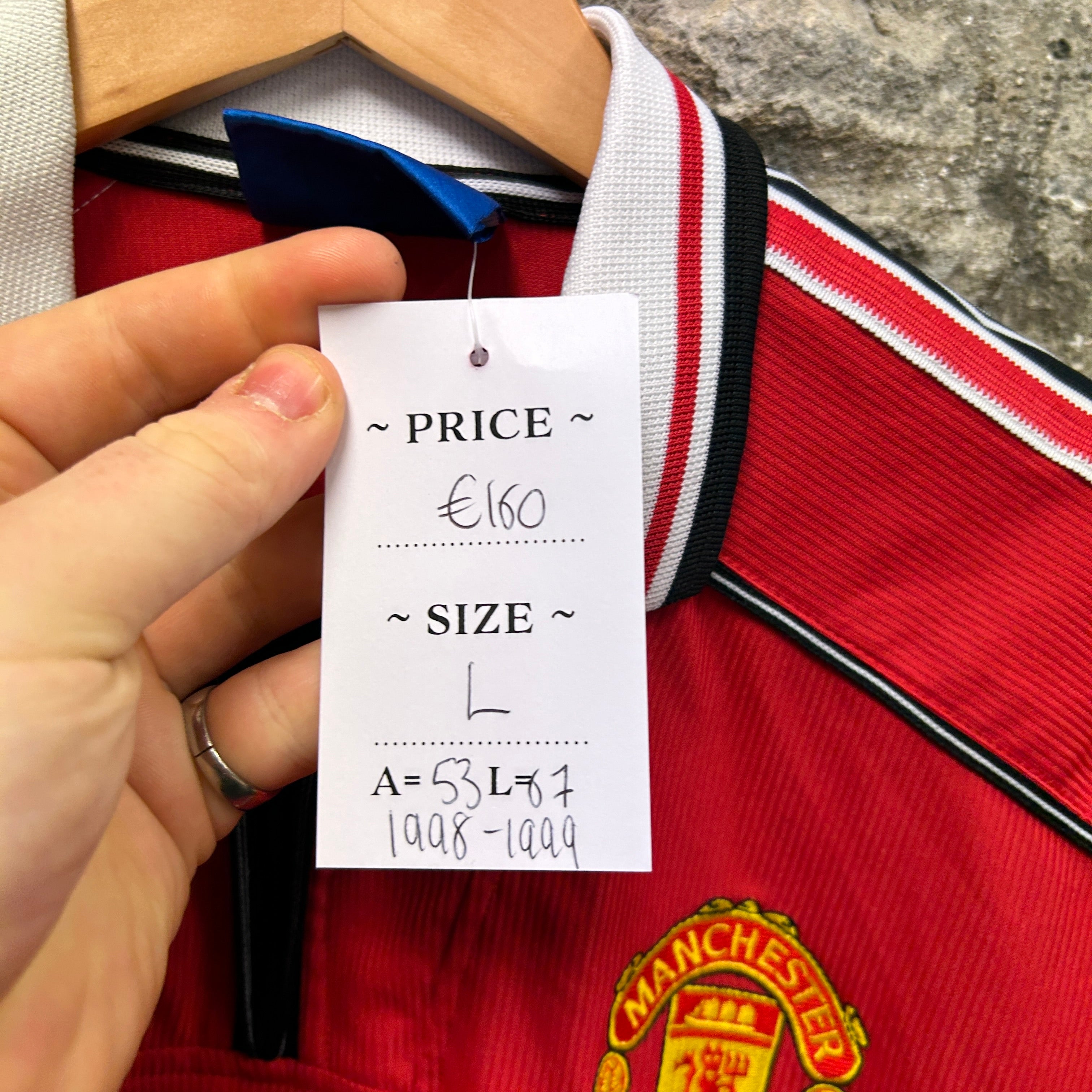 Manchester United 1998/1999Umbro Football Shirt