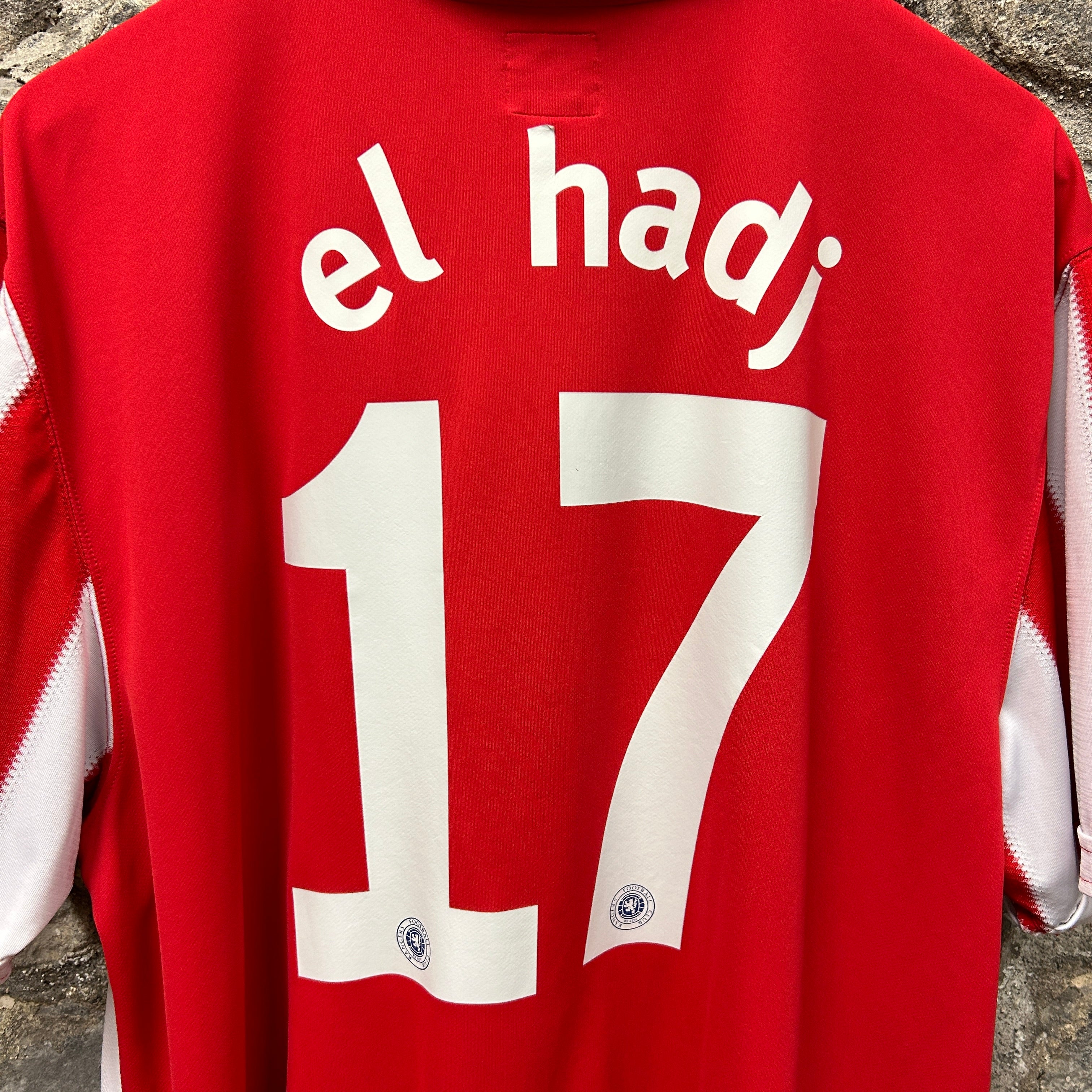 Rangers El HadjUmbro Football Shirt