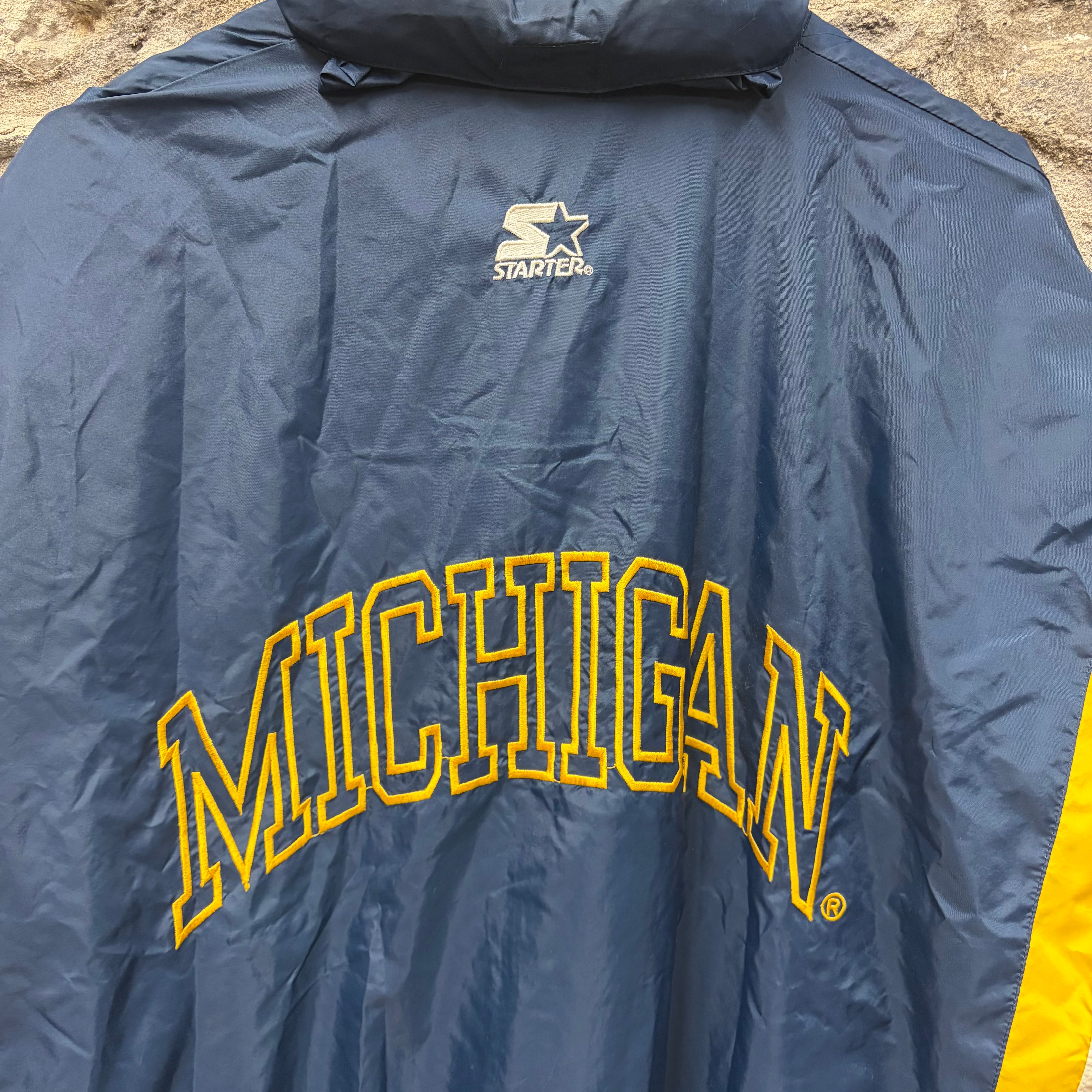 Michigan Starter Windbreaker Jacket