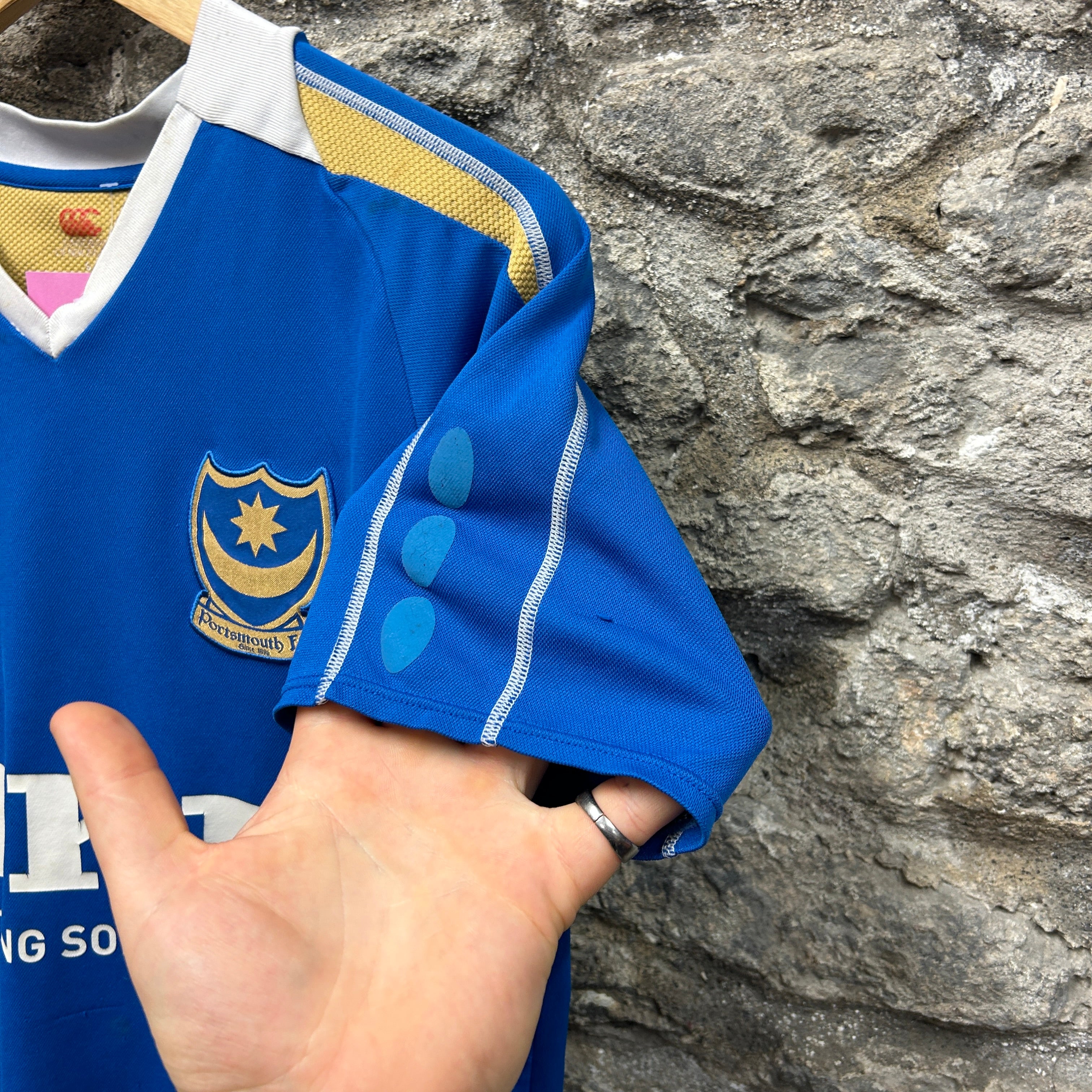 Portsmouth 2007/2008 Canterbury Football Shirt
