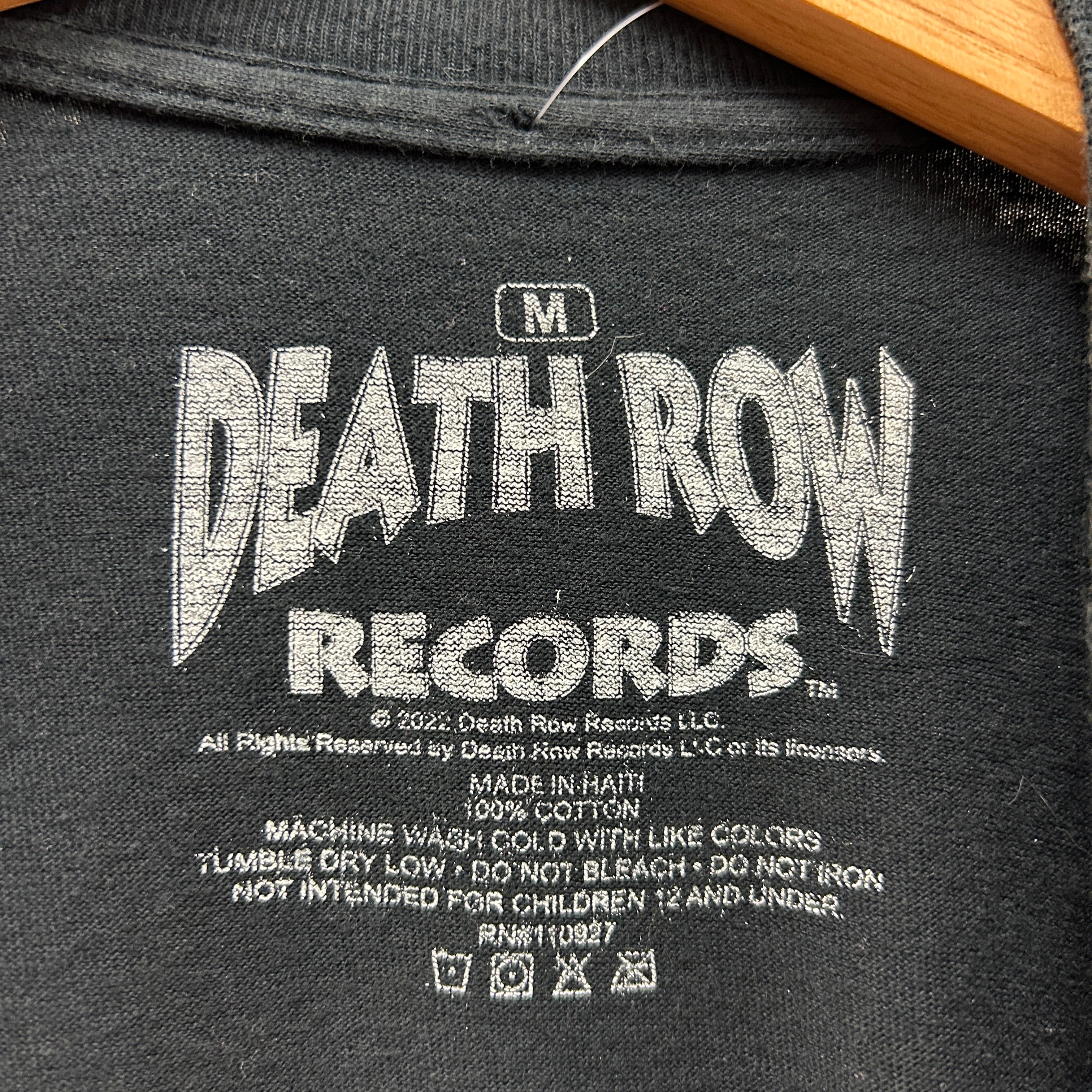 Death Row Records T-shirt