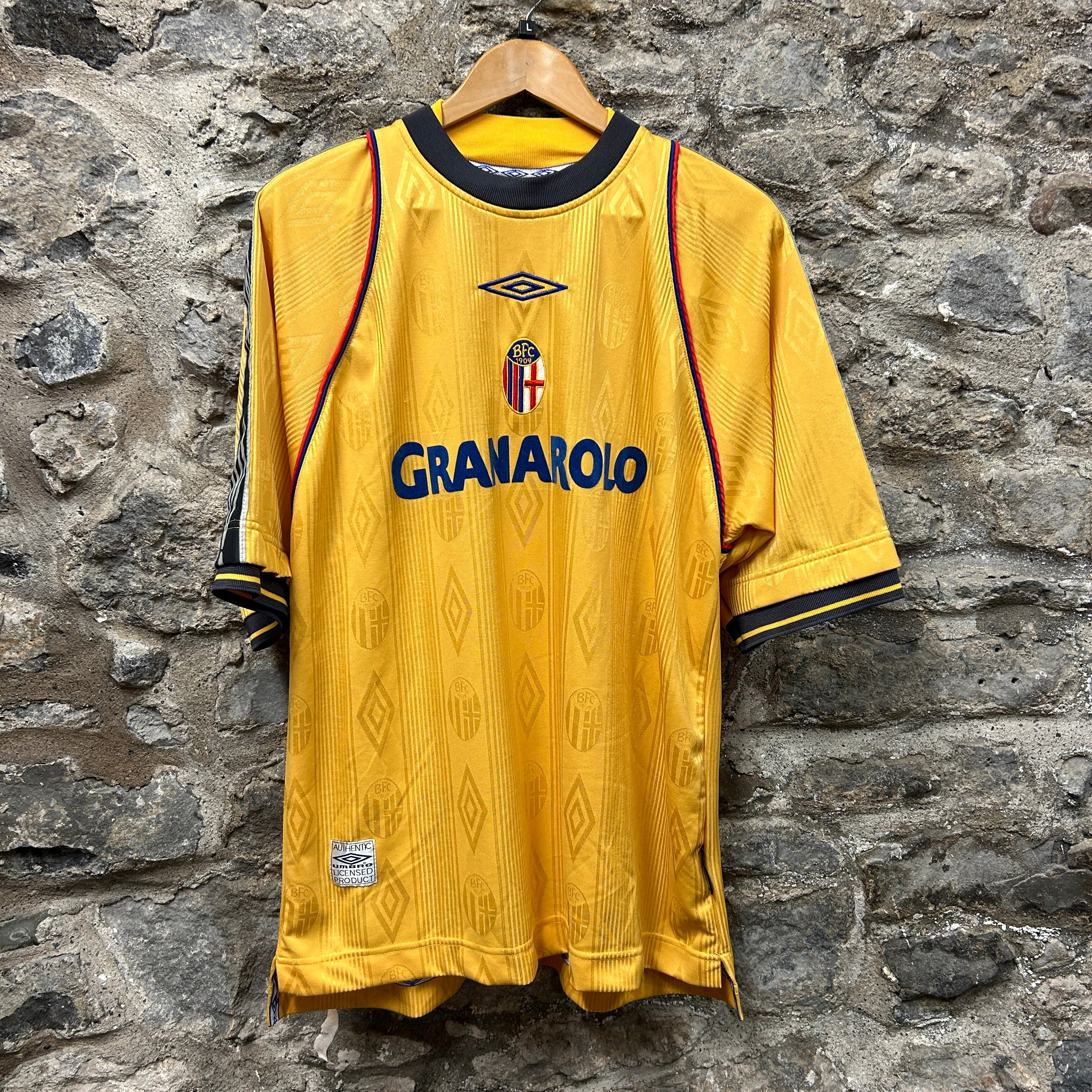 Vintage Bologna FC Umbro Football Shirt