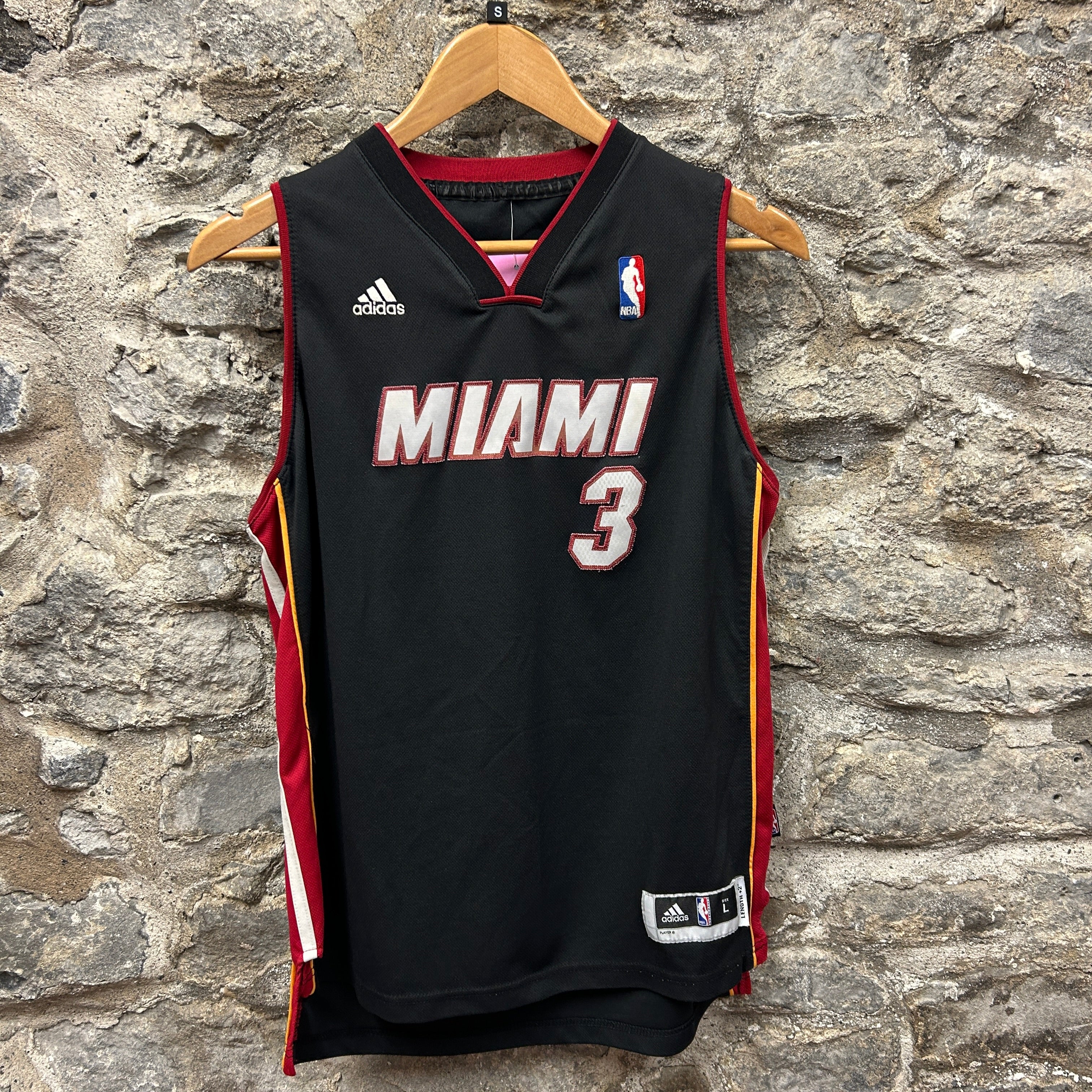 Miami Heat Dwayne Wade Adidas Basketball Jersey