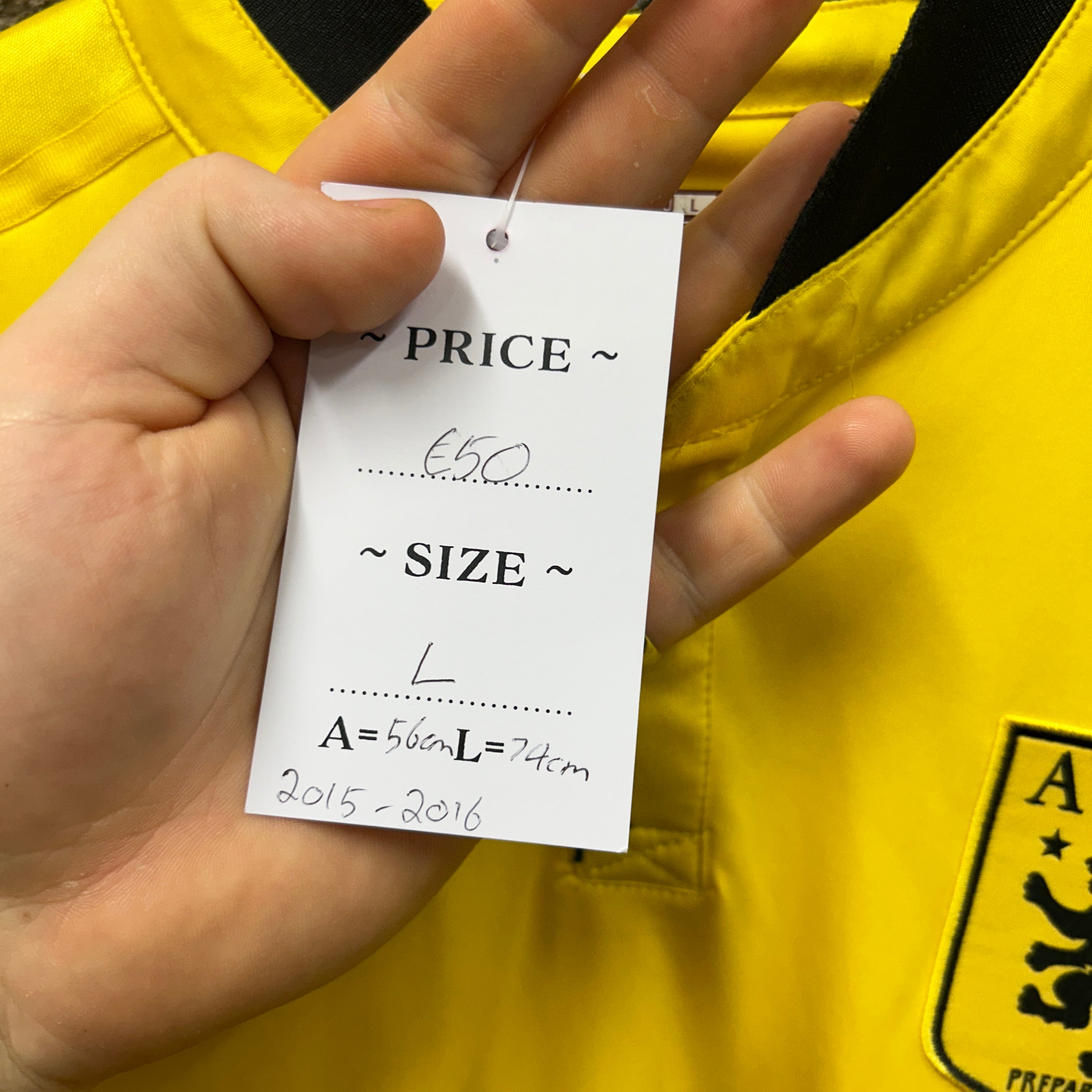 Aston Villa 2015/2016 Macron Football Shirt