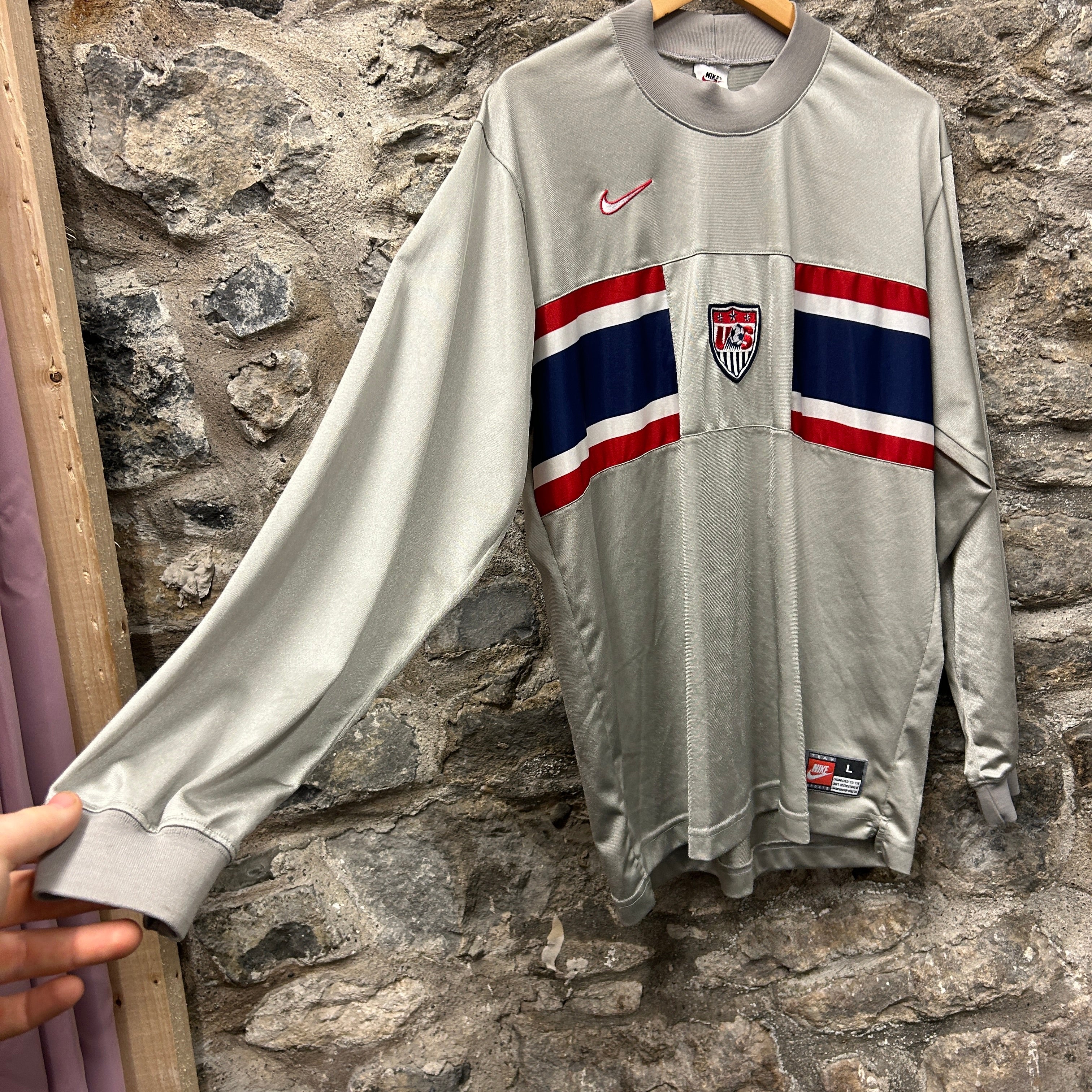 Vintage USA 1995-1996 Nike Football Shirt