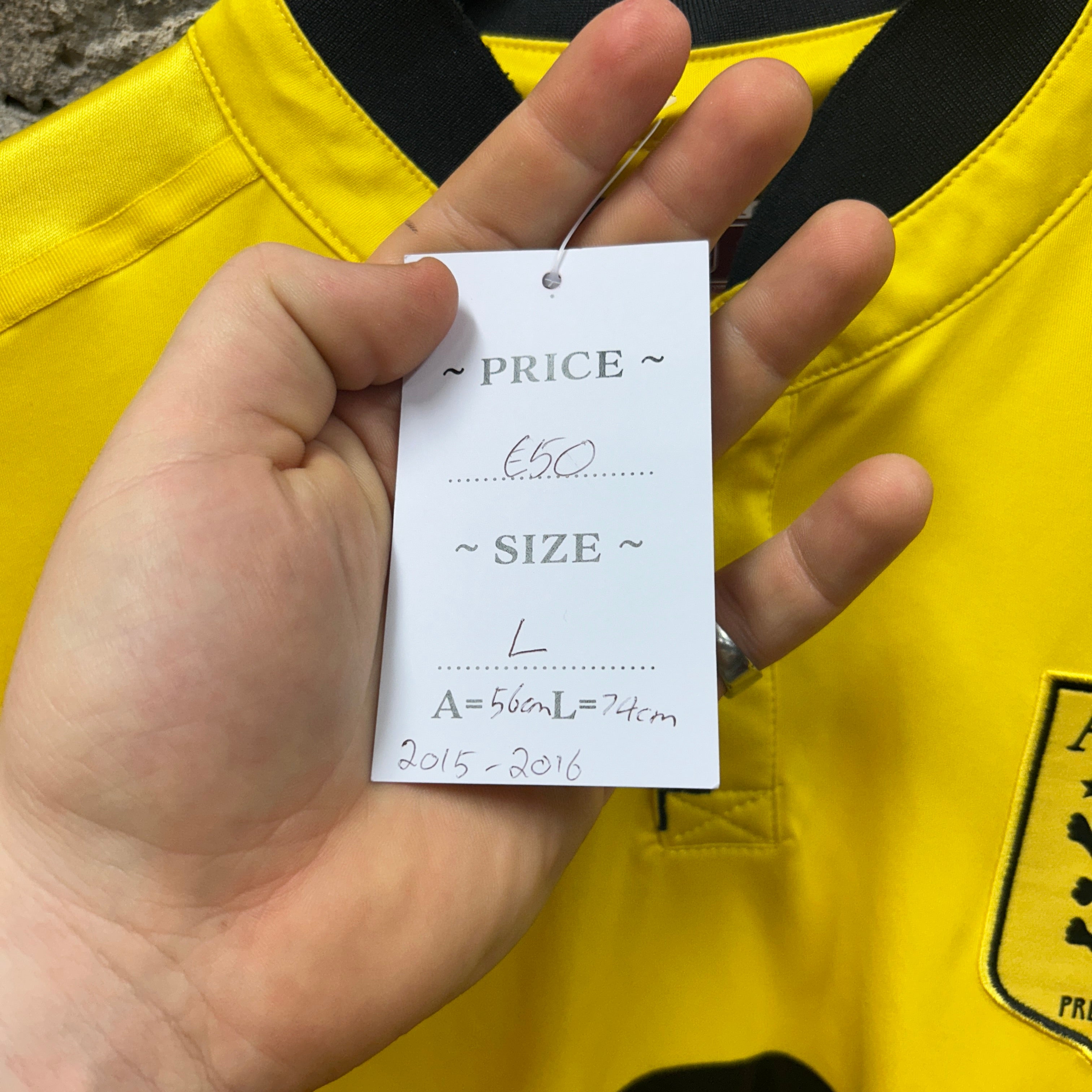 Macron Aston Villa Football Shirt 2015-2016