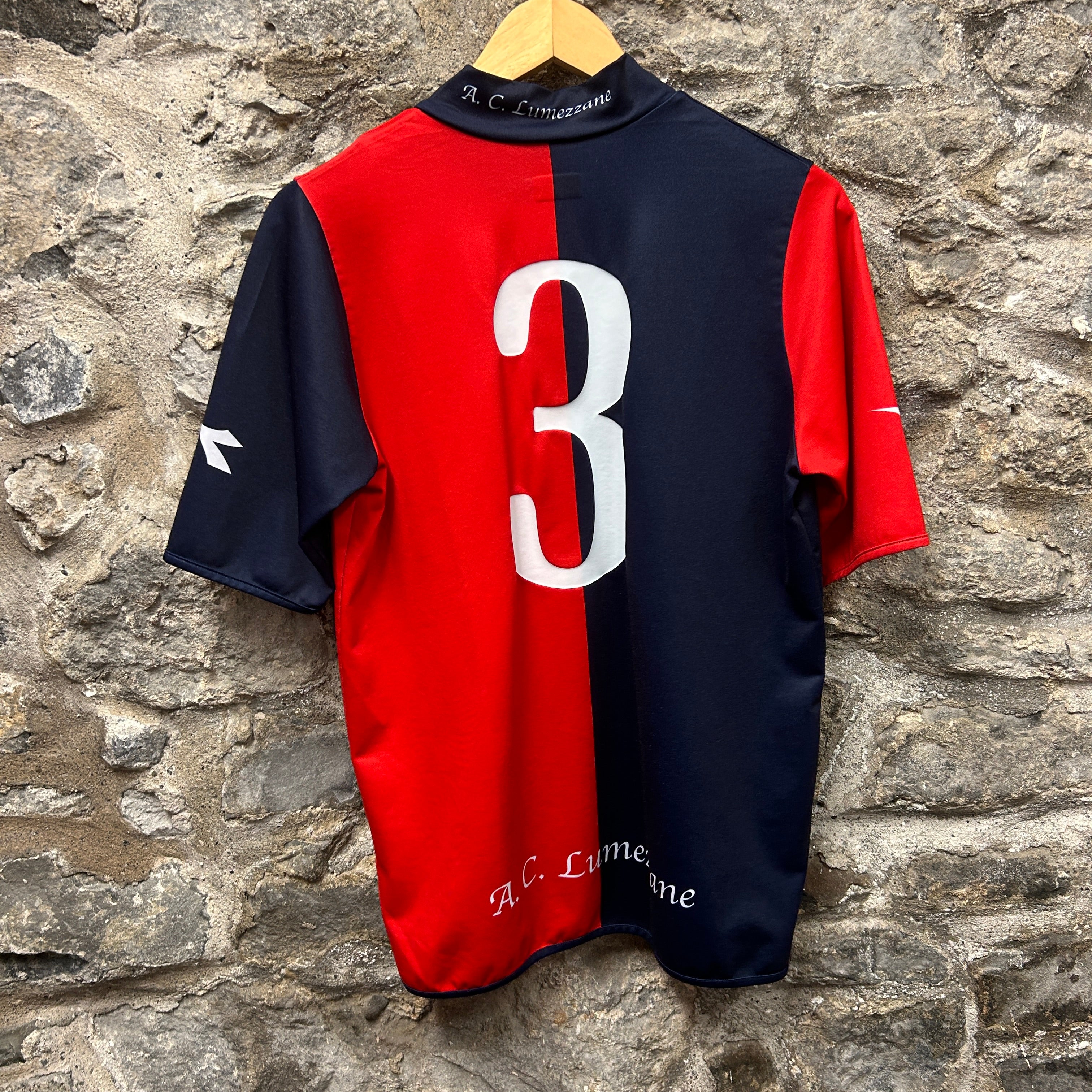 AC Lummezane 2007/2008 Diadora Football Shirt