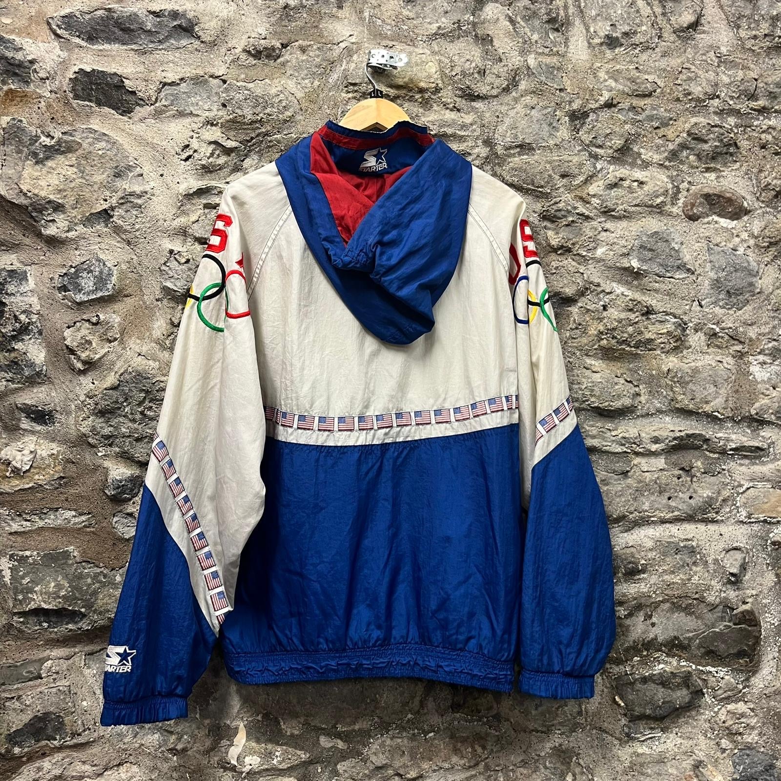 Vintage Team USA Starter Windbreaker Jacket