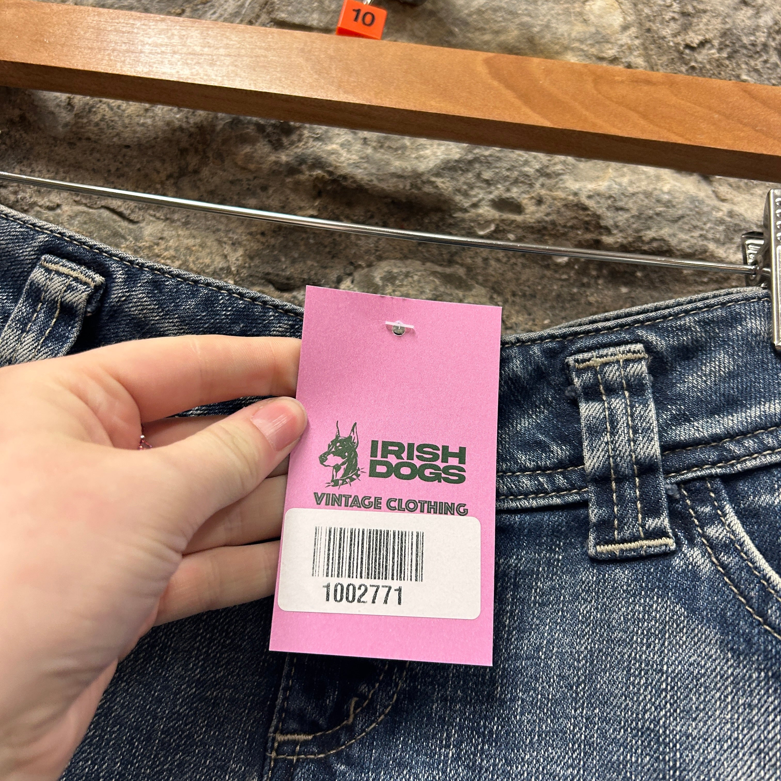 Denim Mini Skirt