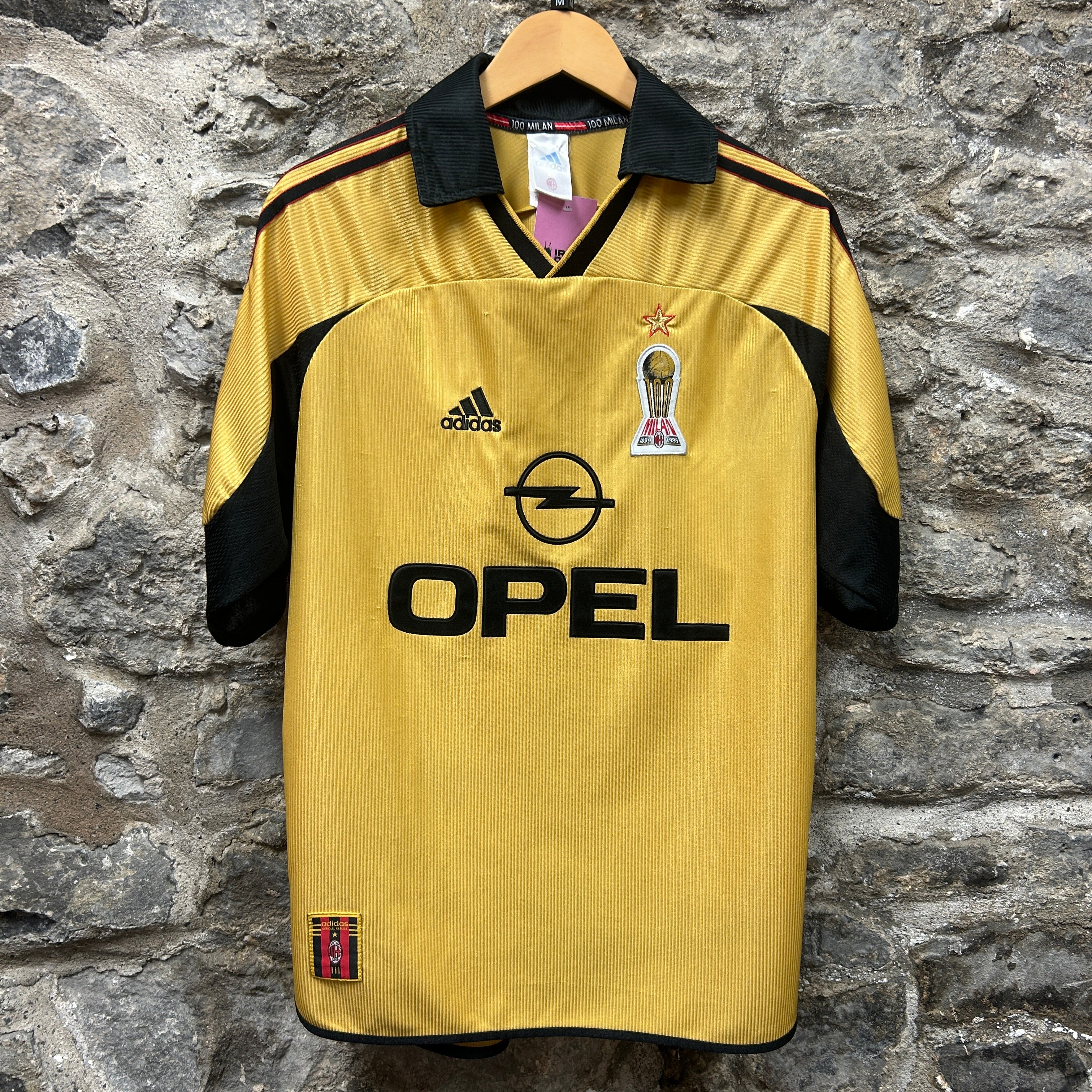 AC Milan 1999/2000 Adidas Football Shirt