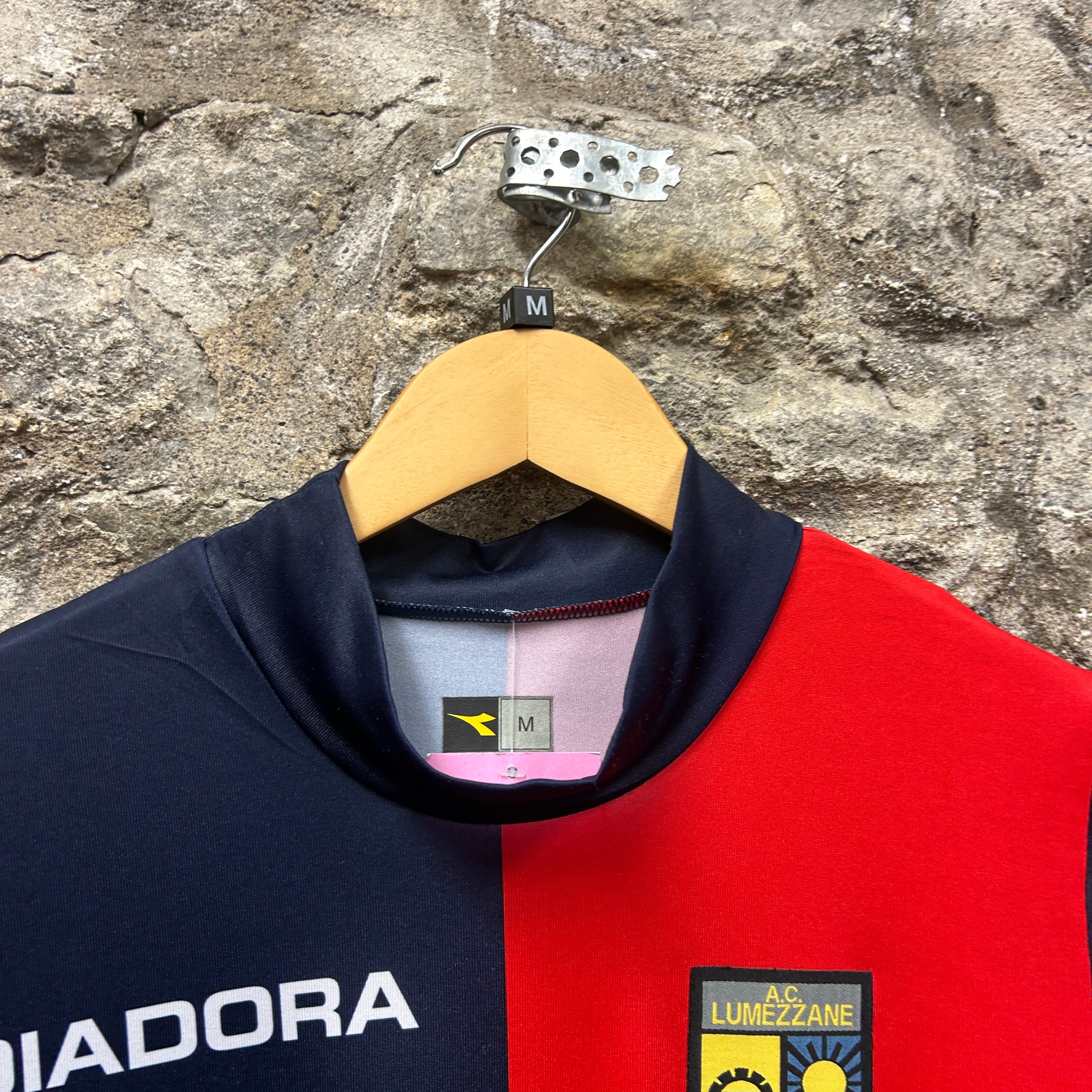 AC Lummezane 2007/2008 Diadora Football Shirt