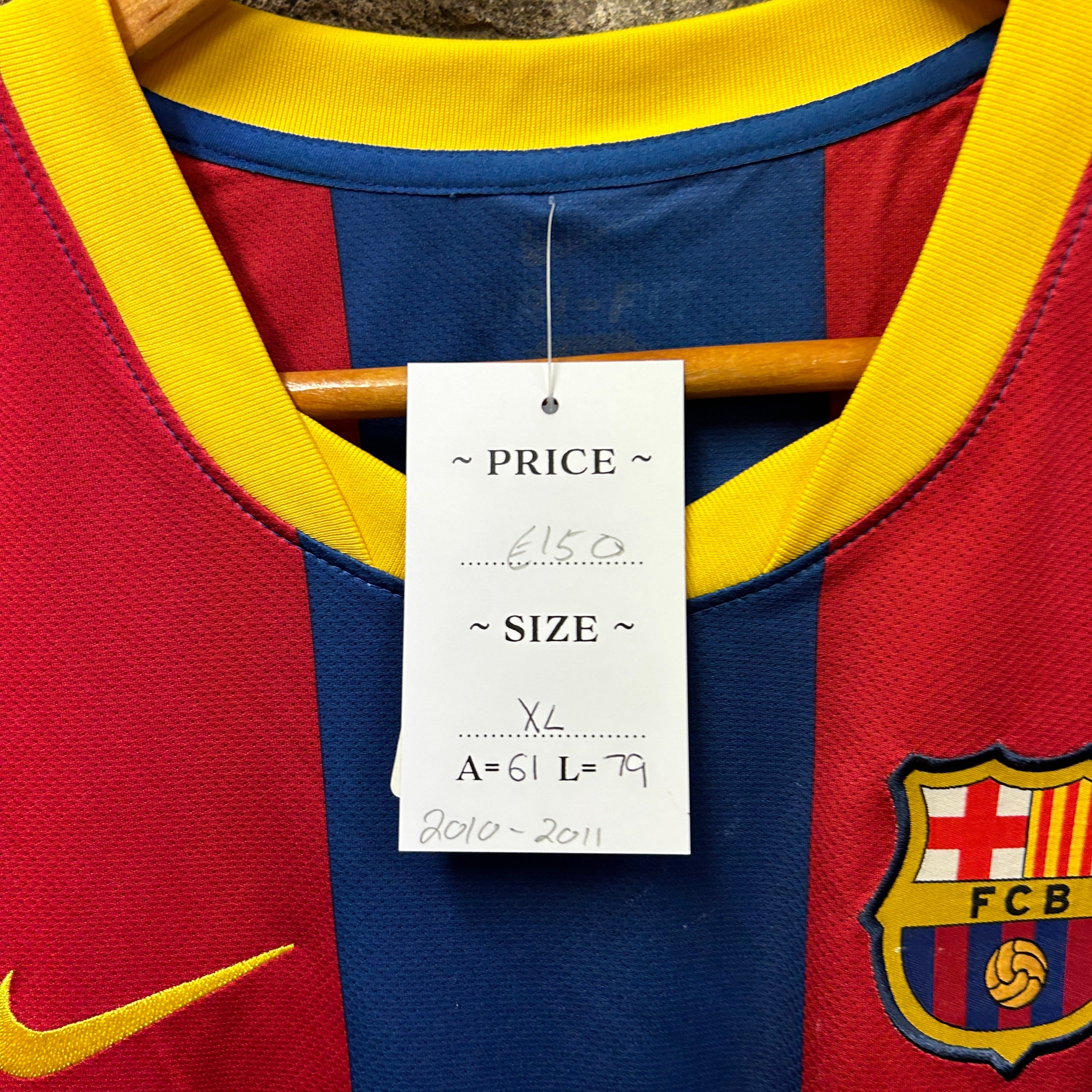 Barcelona Messi 2010-2011 Nike Football Shirt