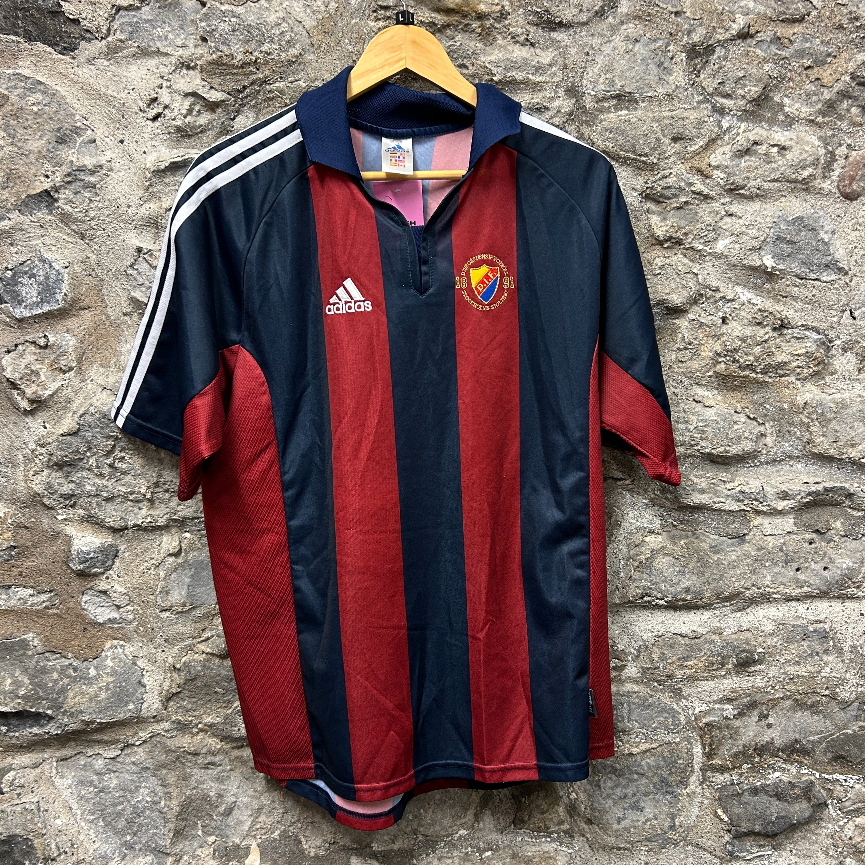 Vintage Djurgårdens 2002/2003 Adidas Football Shirt