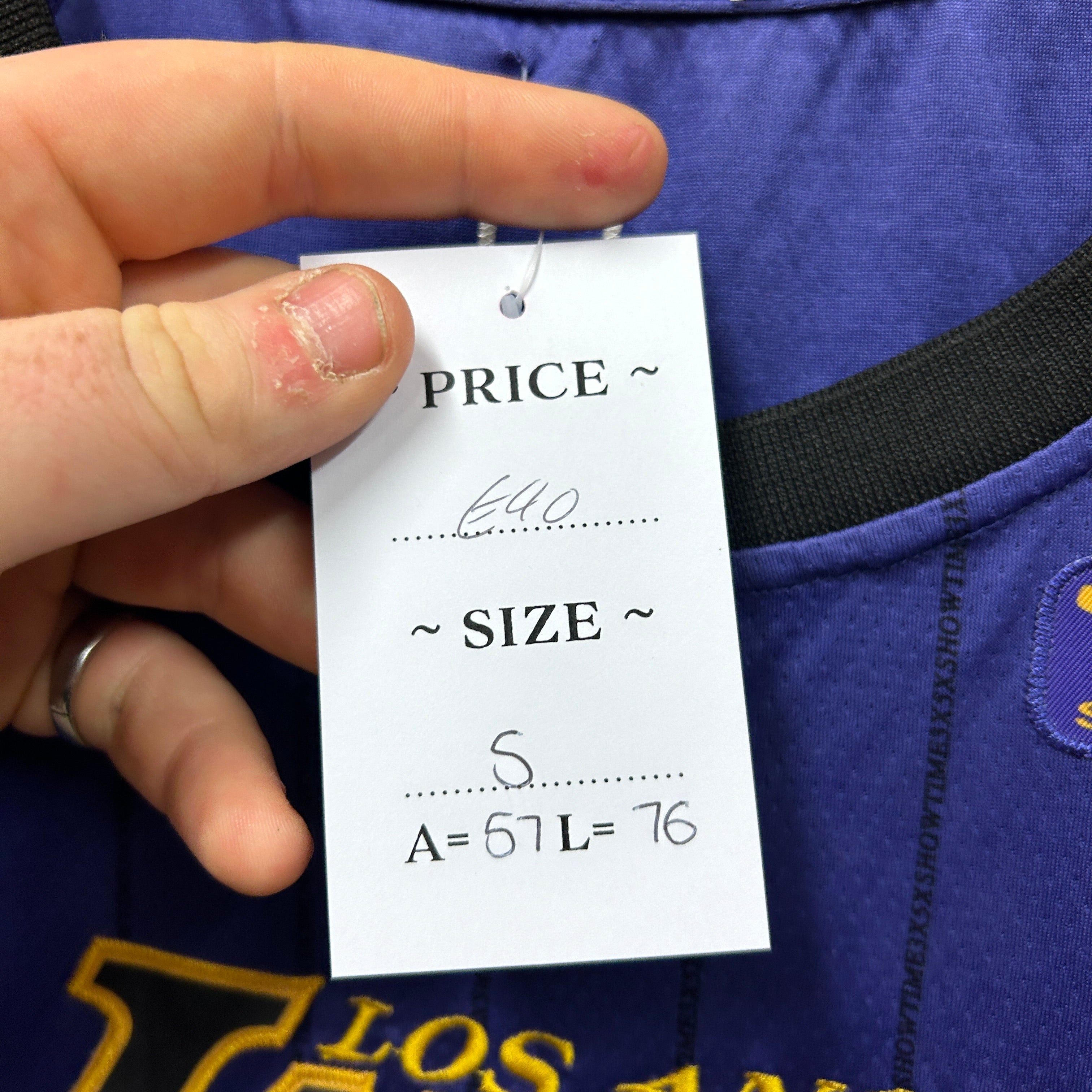 LA Lakers Lebron James Nike Basketball Jersey