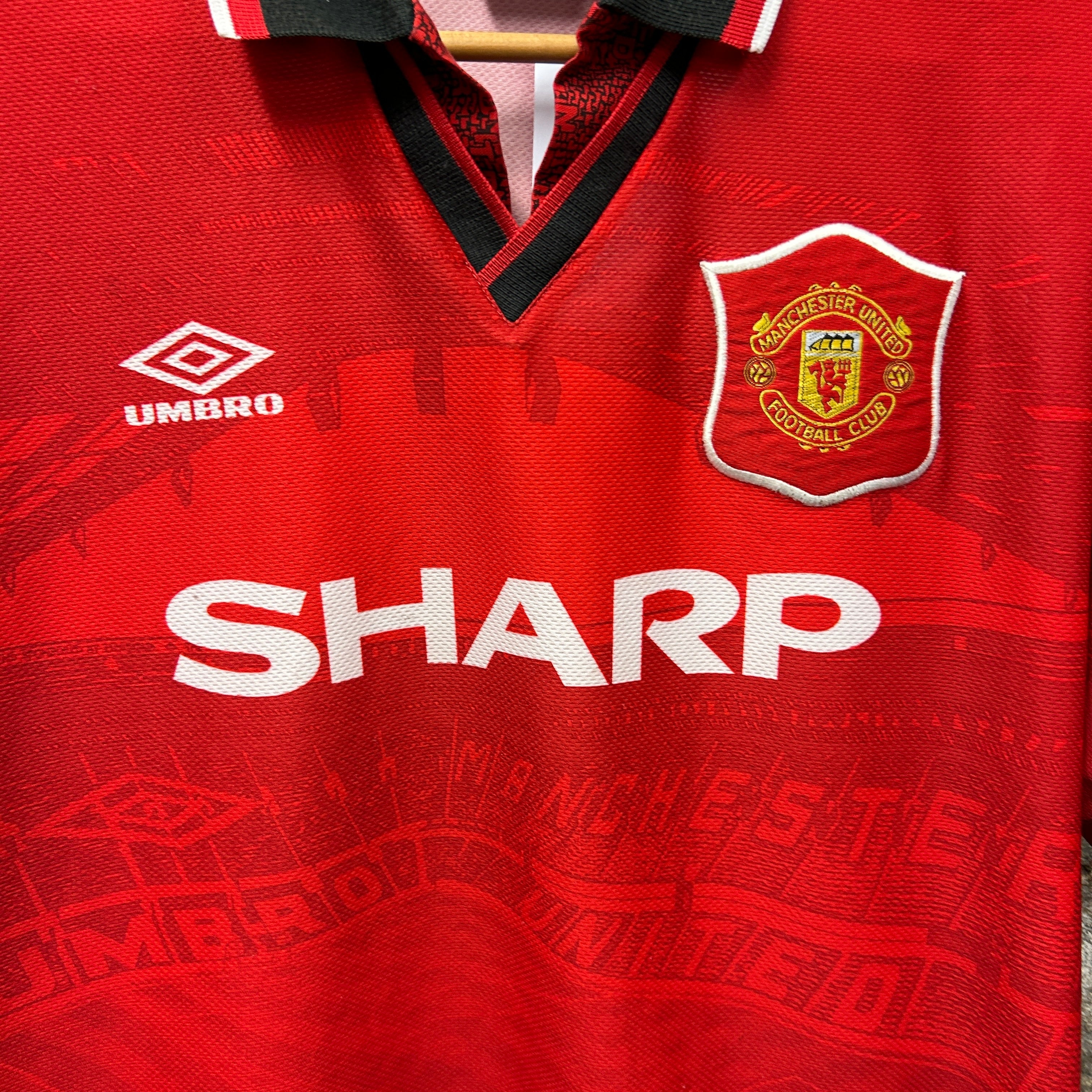 Vintage Manchester - 1994/1996 Umbro Football Shirt