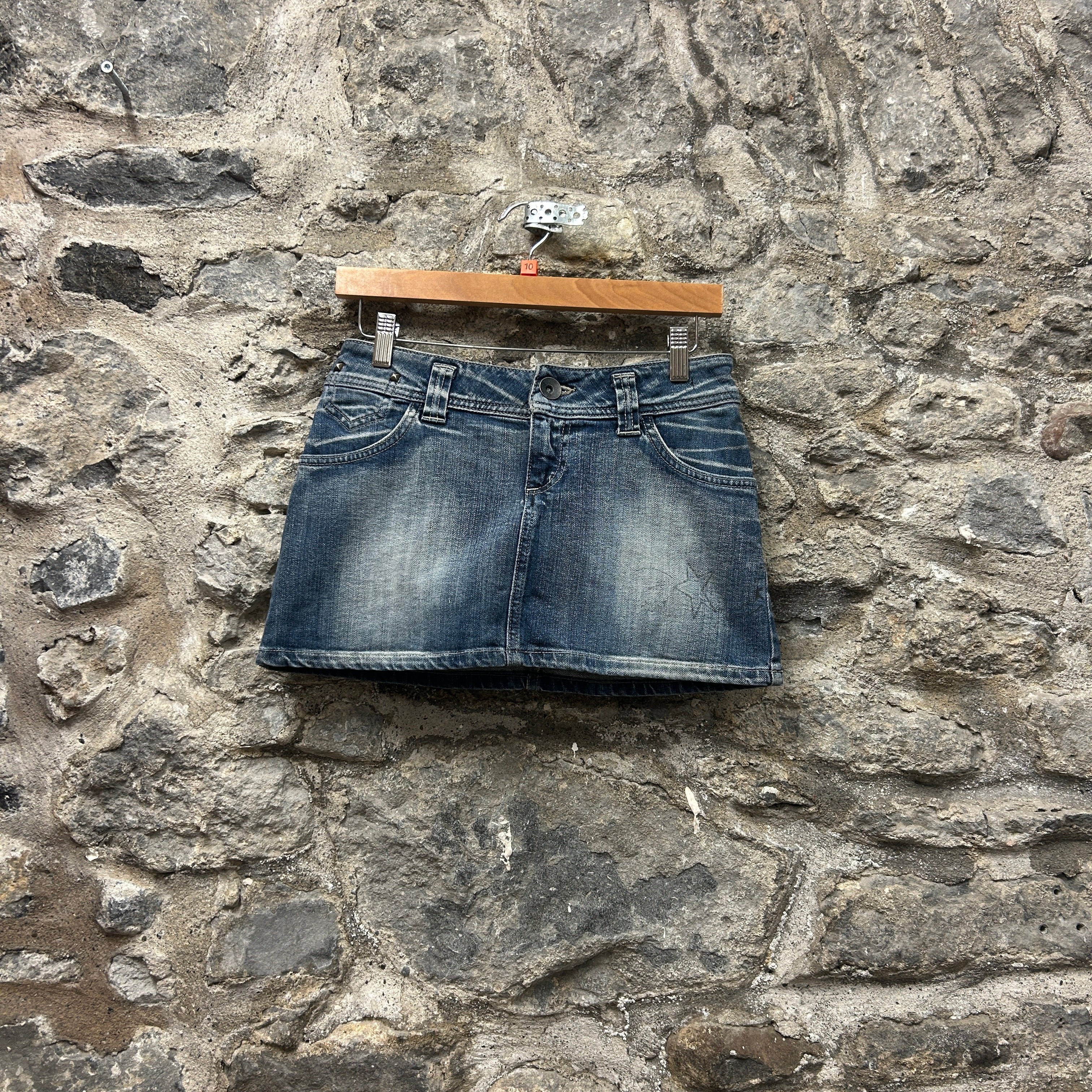 Denim Mini Skirt