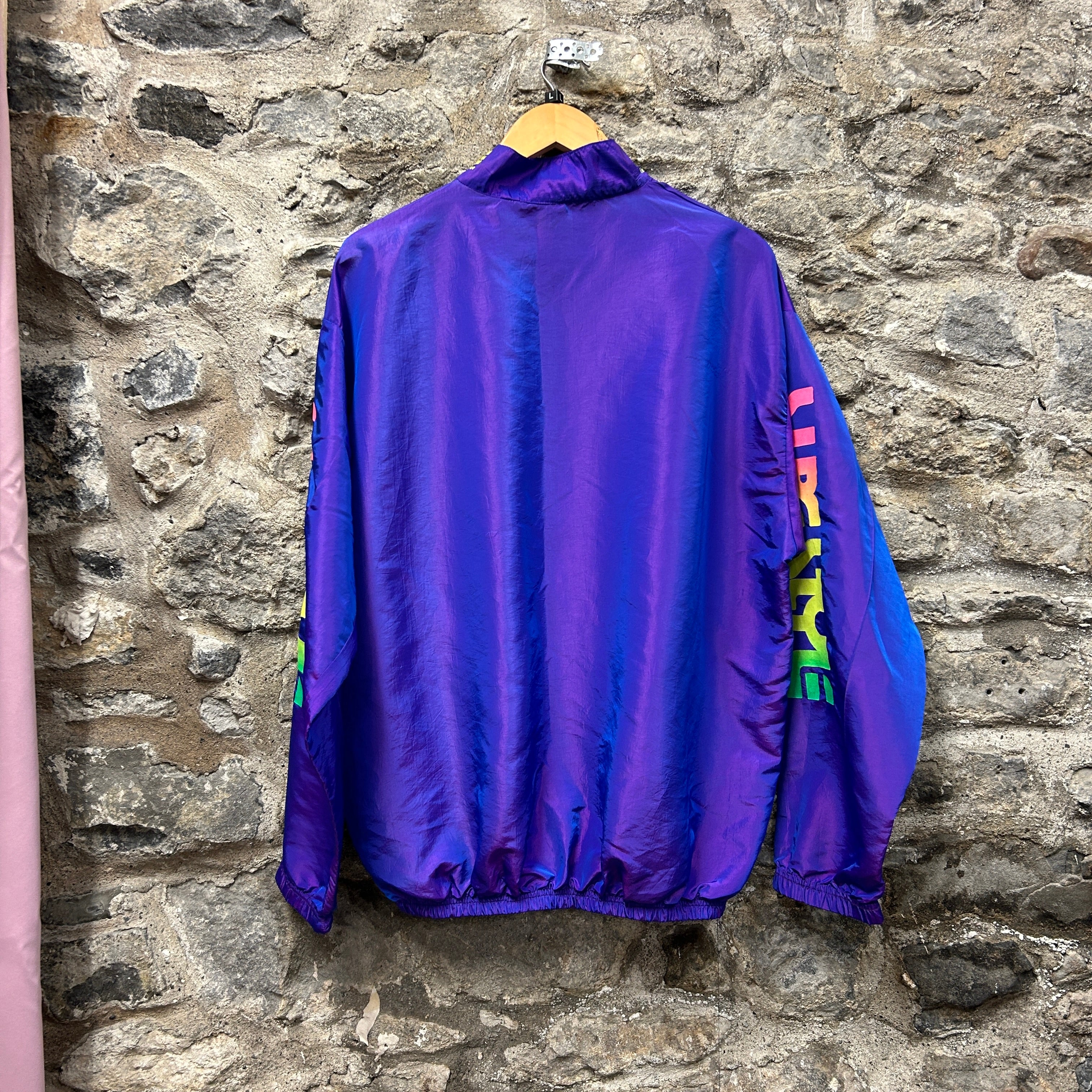 Vintage Surf Style Windbreaker Jacket