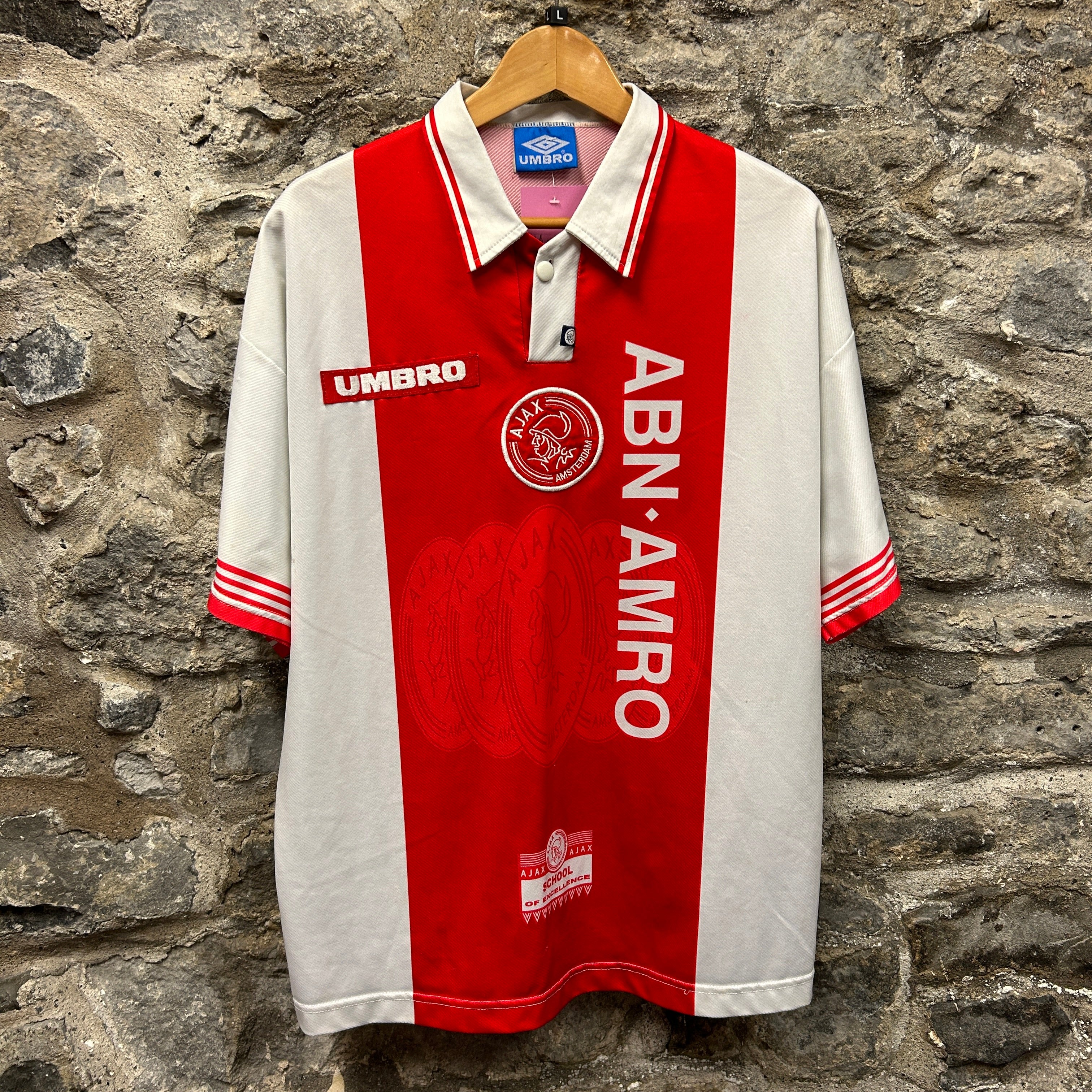 Vintage Ajax 1997/1998 Umbro Football Shirt