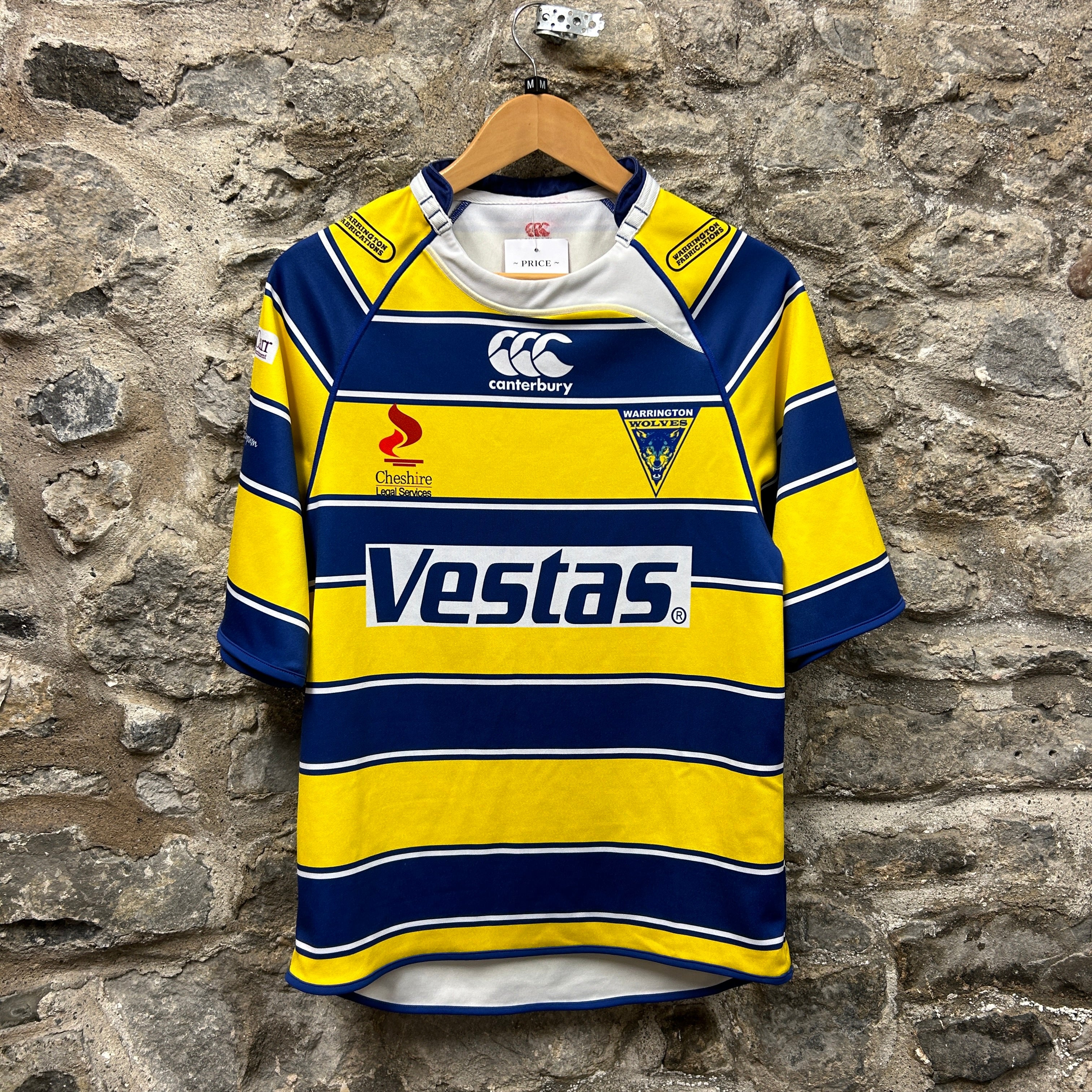 Warrington Wolves 2009/2010 Canterbury Rugby Jersey