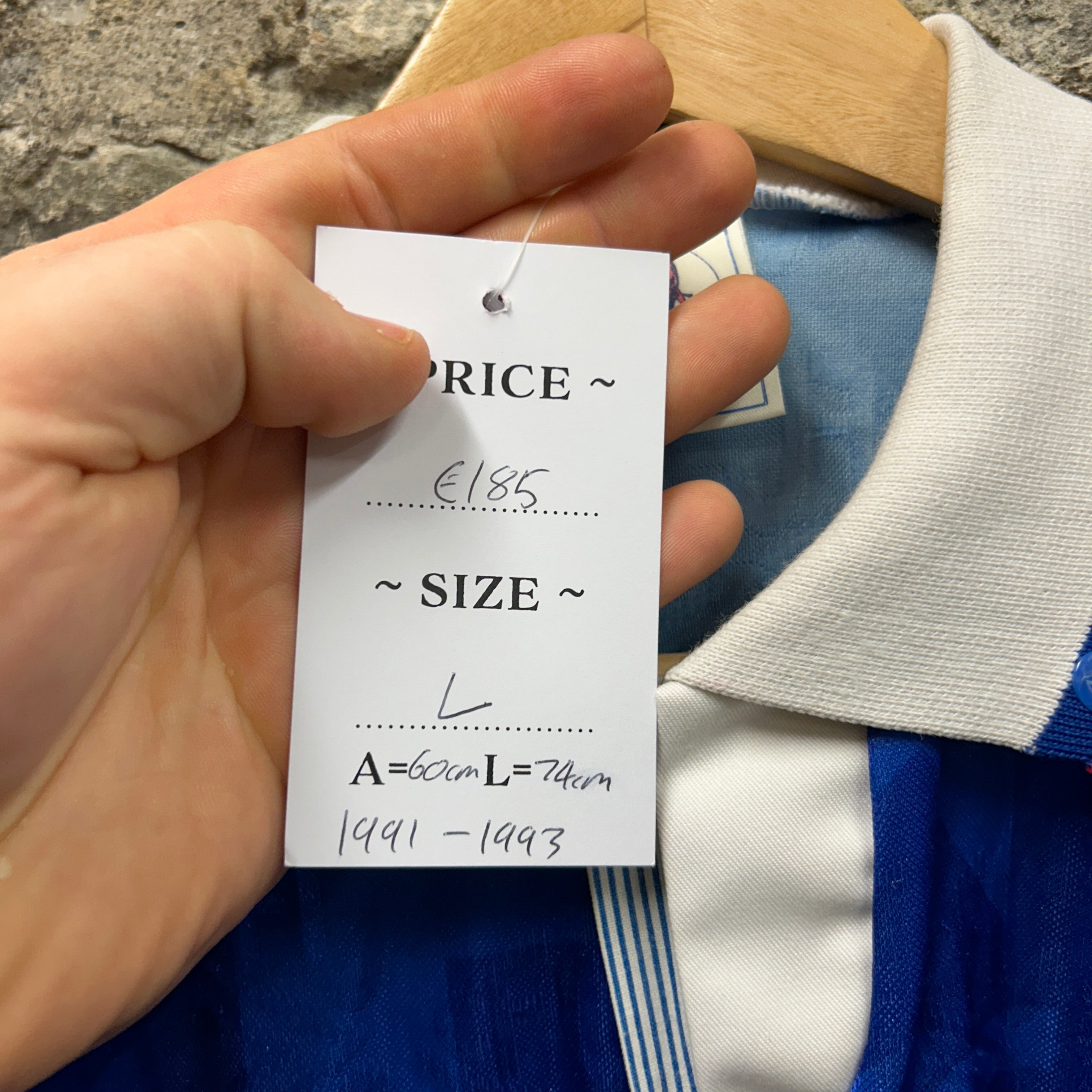 Vintage Chelsea - 1991/1993Umbro Football Shirt