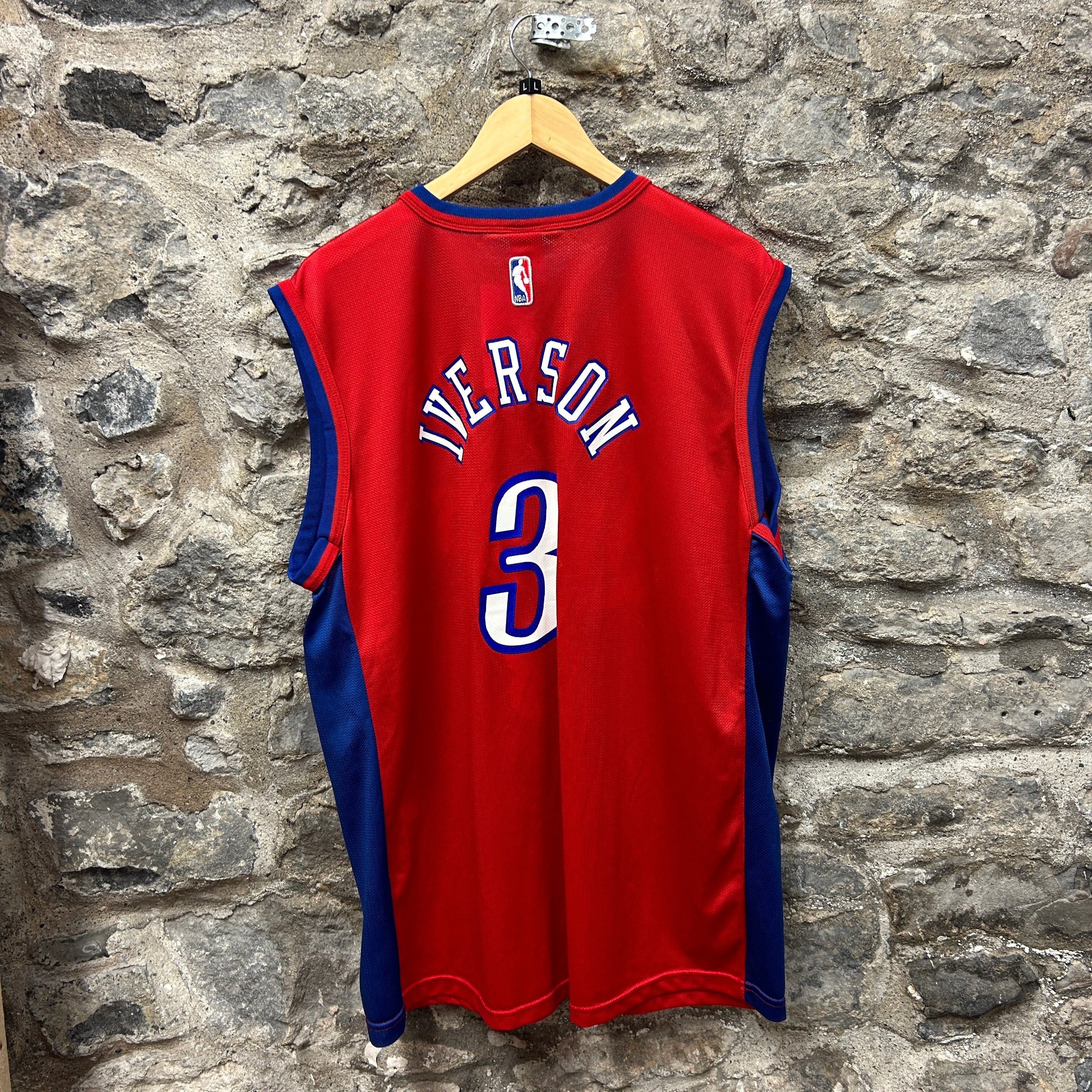 Champion Philadelphia 76ers Basketball Jersey 2000-2002