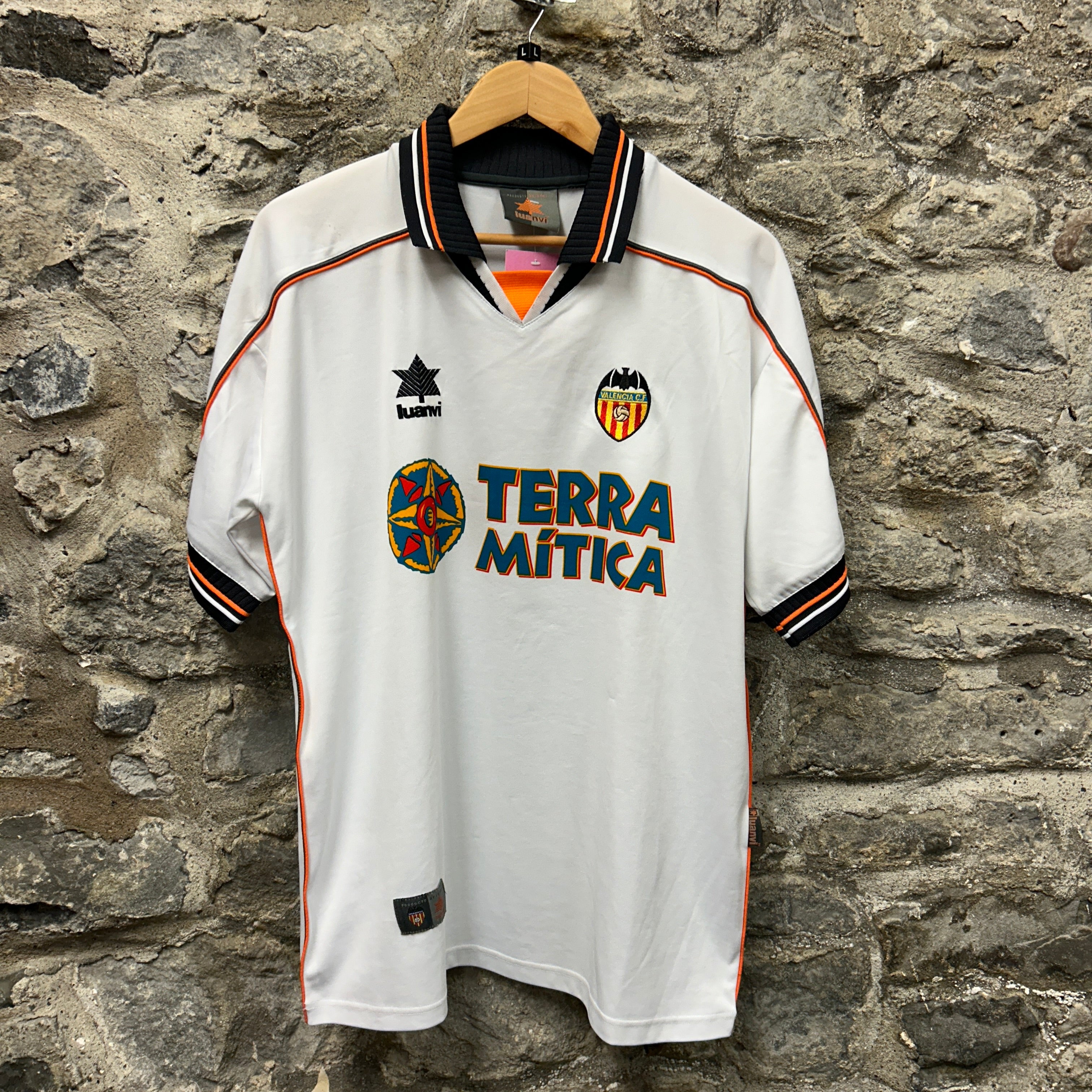Vintage Valencia 1999 Luanvi Football Shirt