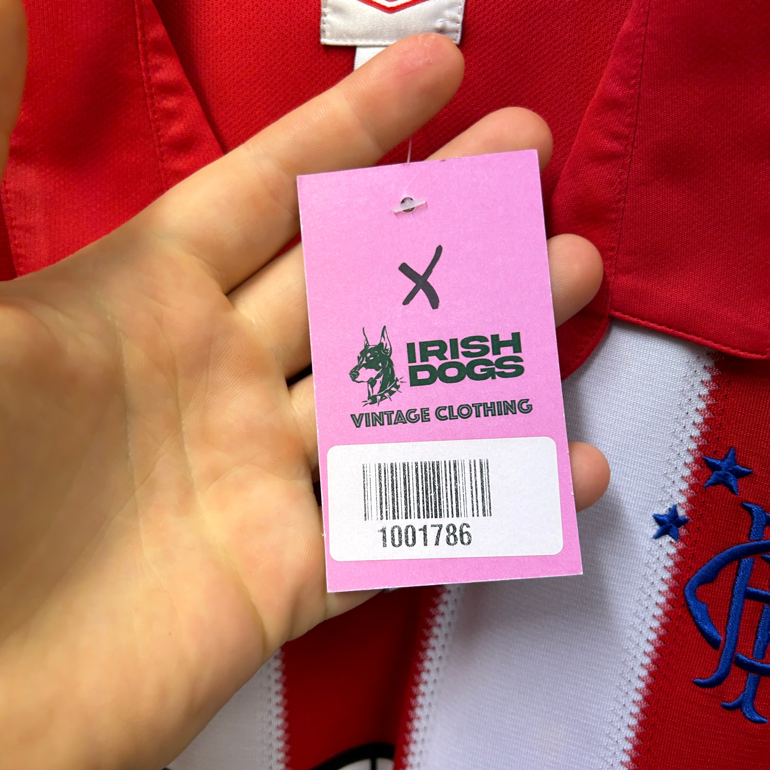 Rangers El HadjUmbro Football Shirt