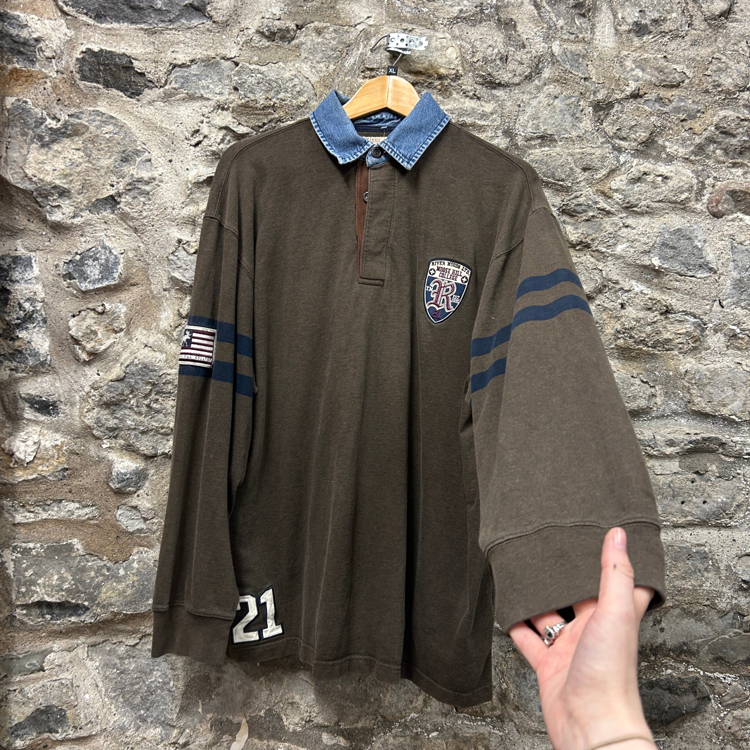 River Woods Rugby Shirt