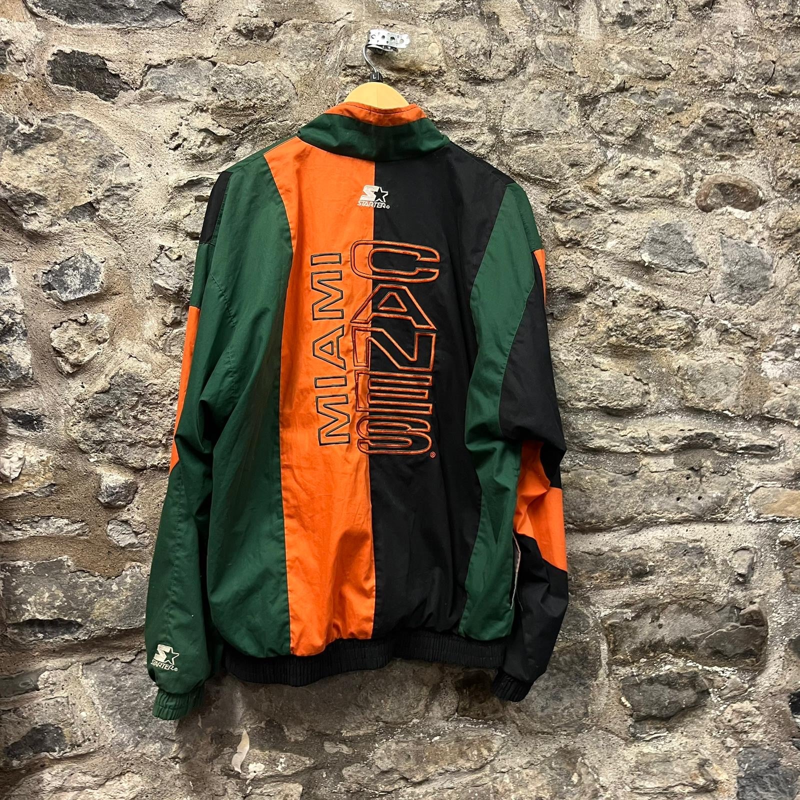 Vintage Miami University Hurricanes Starter Jacket