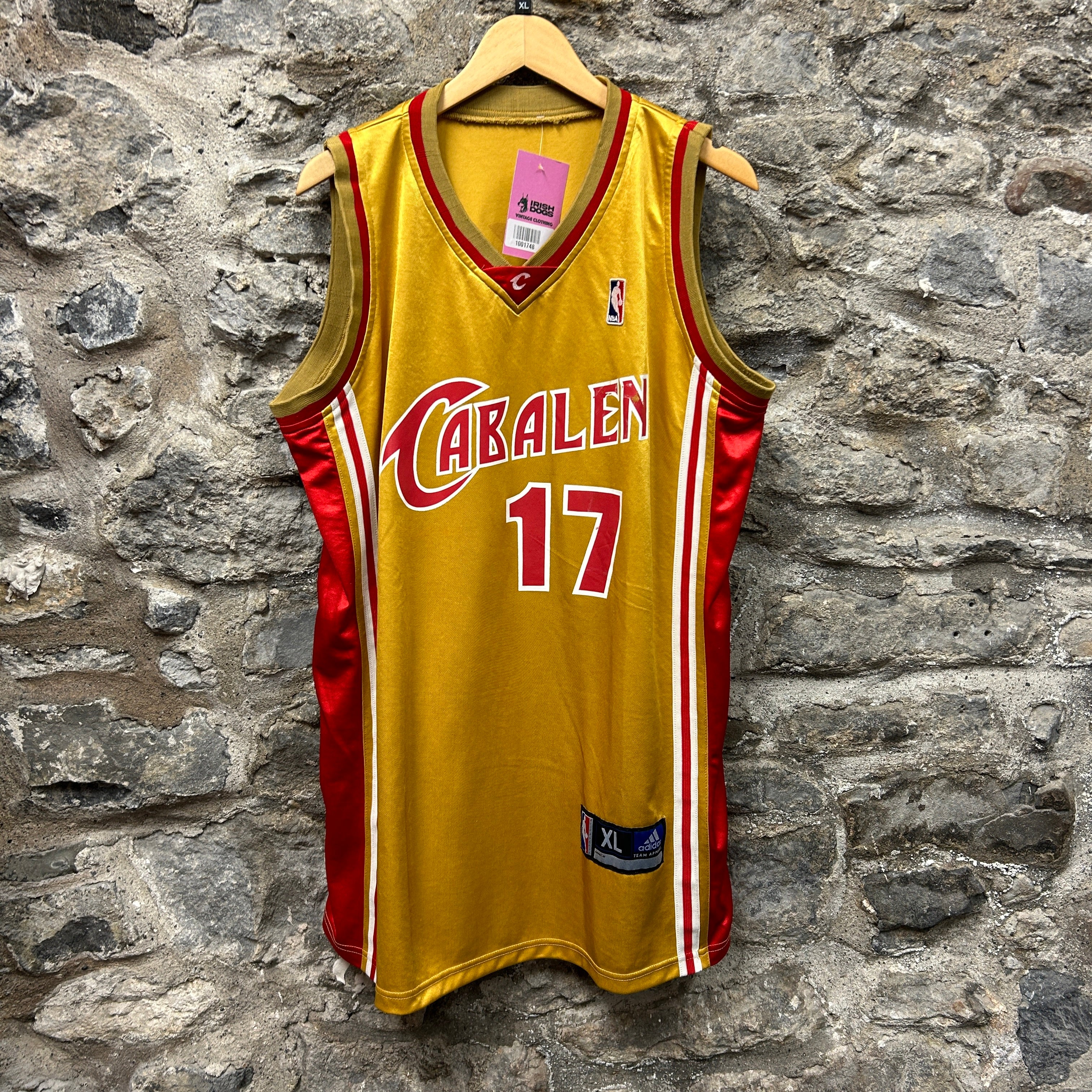 Clevland Cabalen Adidas Basketball Jersey