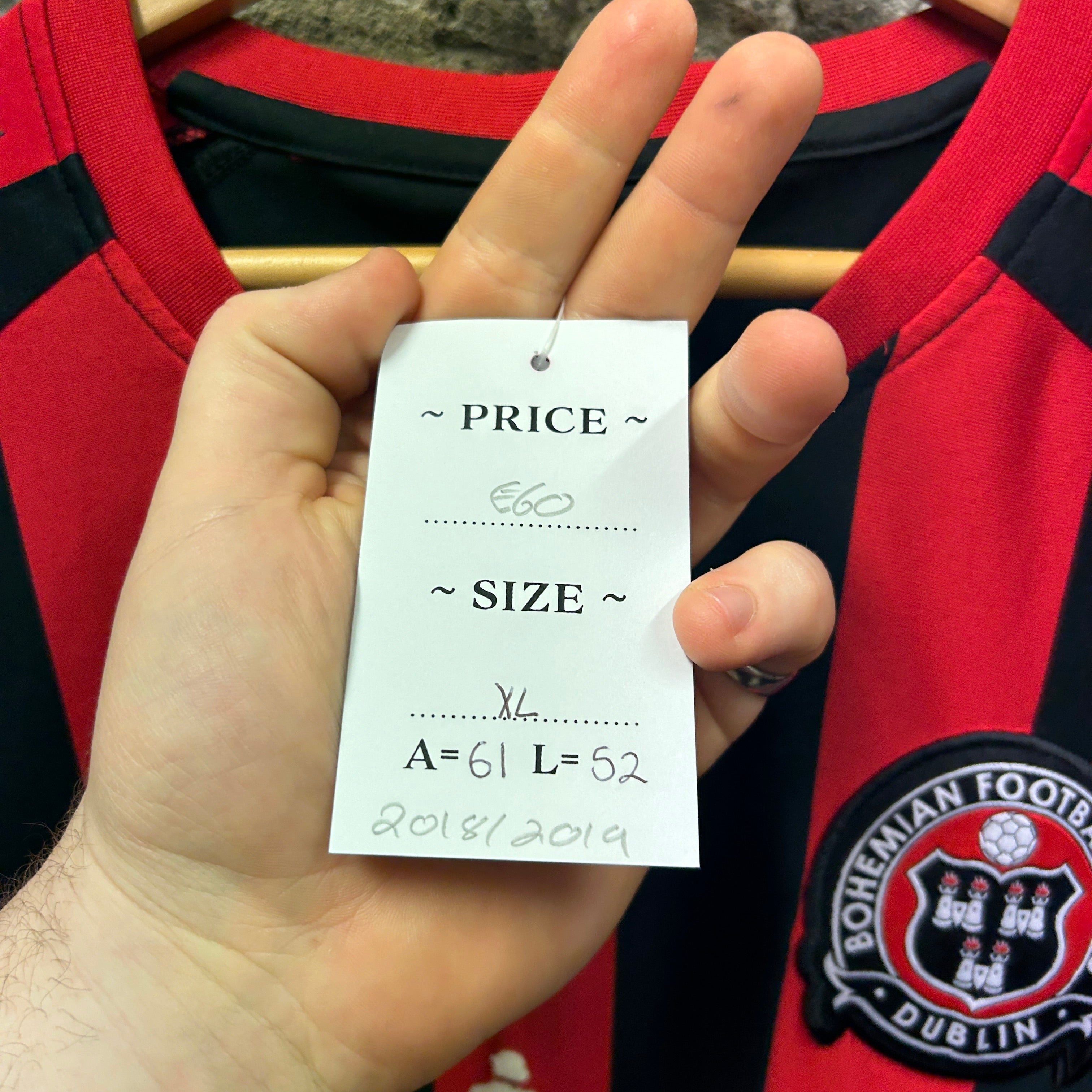 Bohemians 2018-2019 Hummel Football Jersey