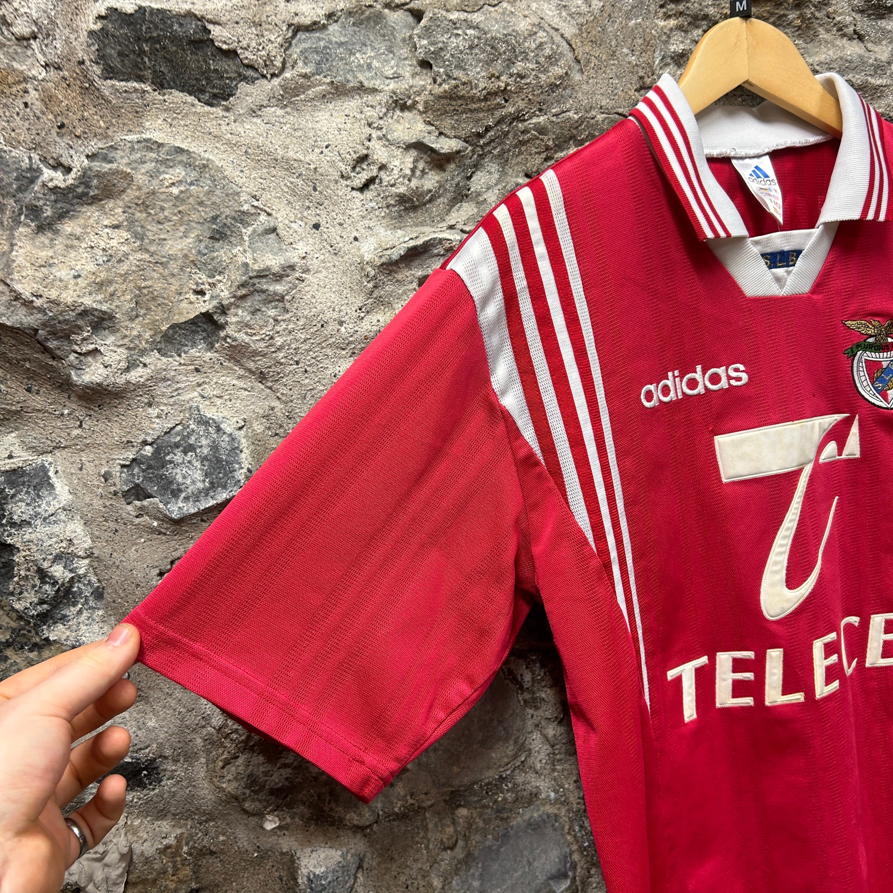 Benfica 1997/1998 Adidas Football Shirt