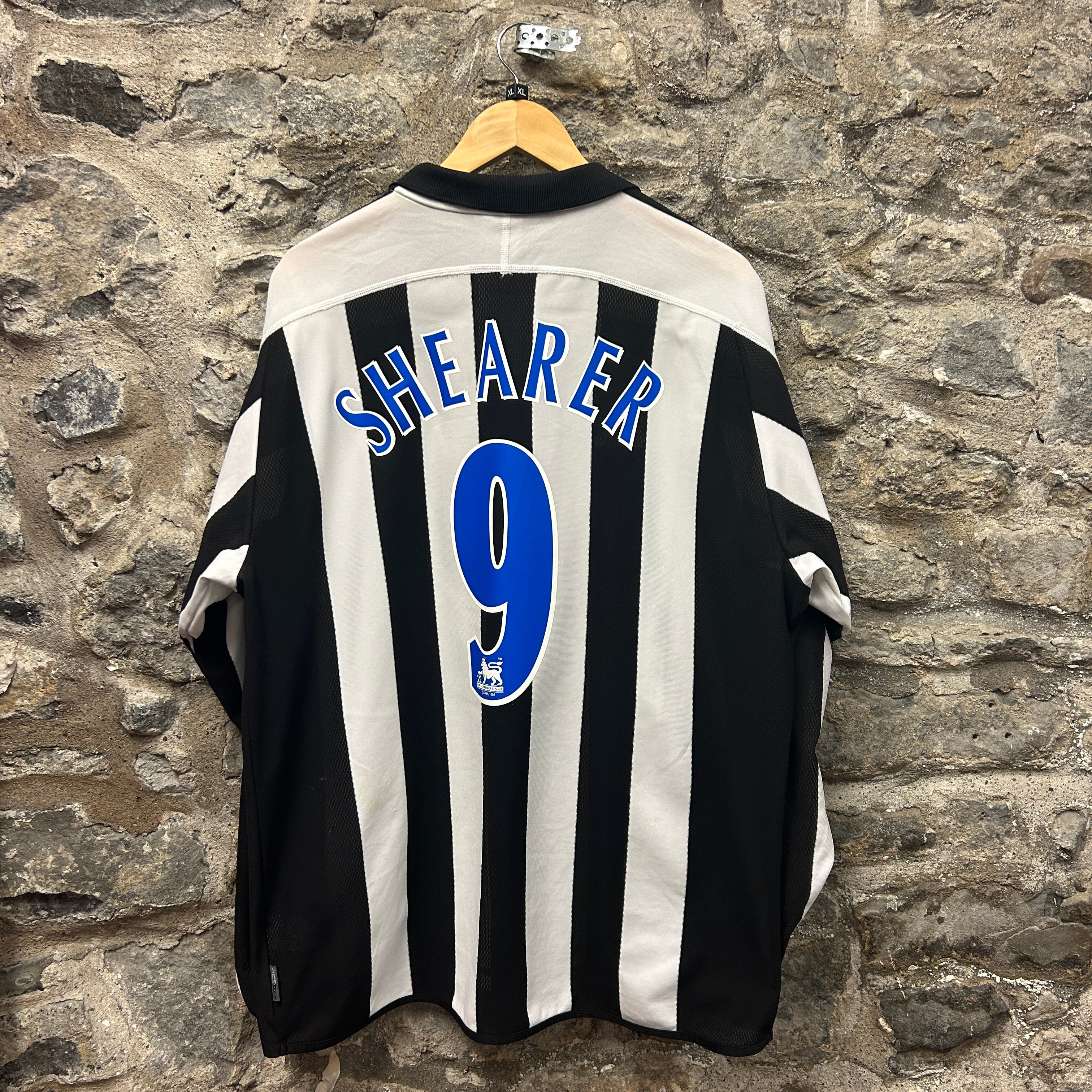 Newcastle Shearer 2003-2005 Adidas Football Shirt