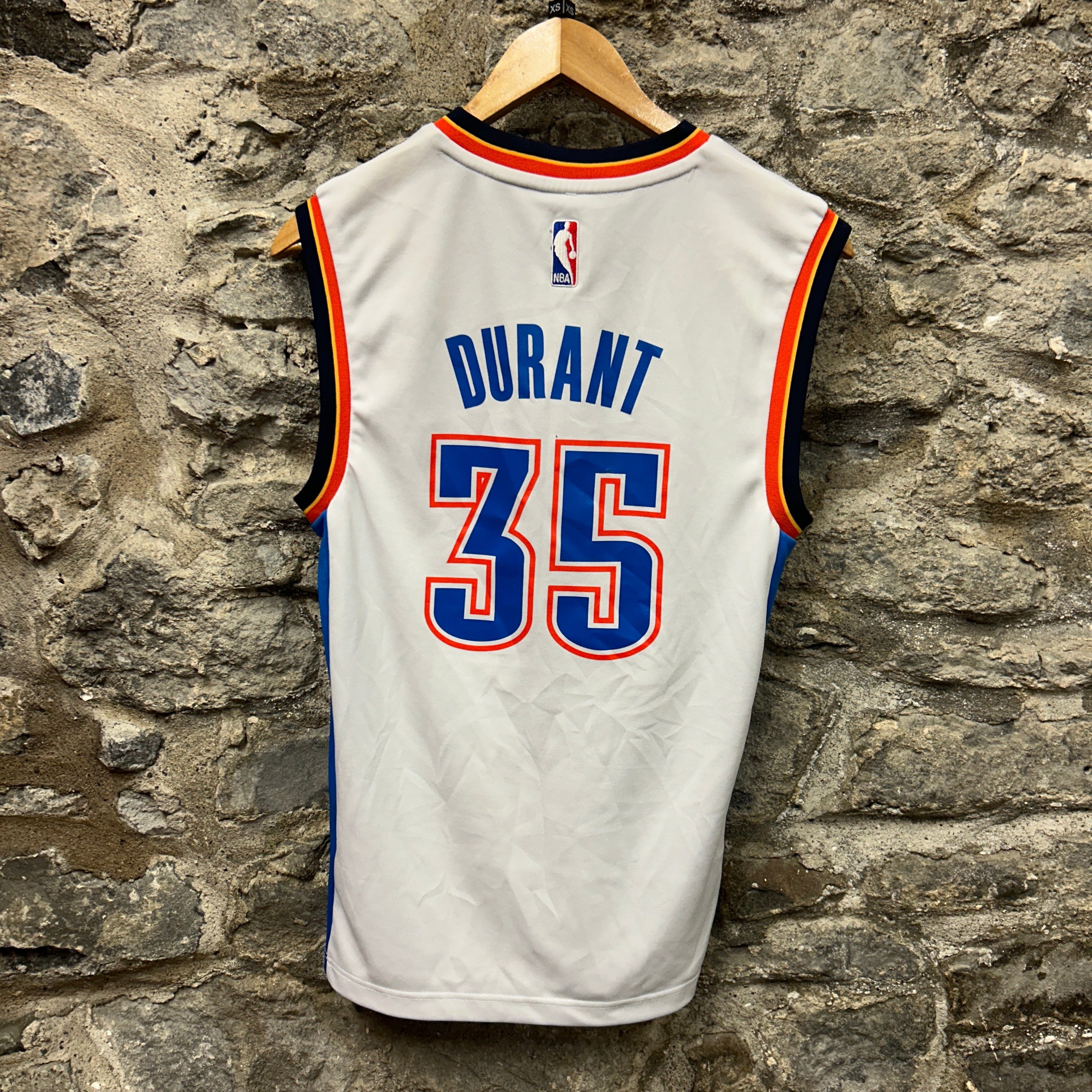 Kevin Durant OKC Adidas Basketball Jersey