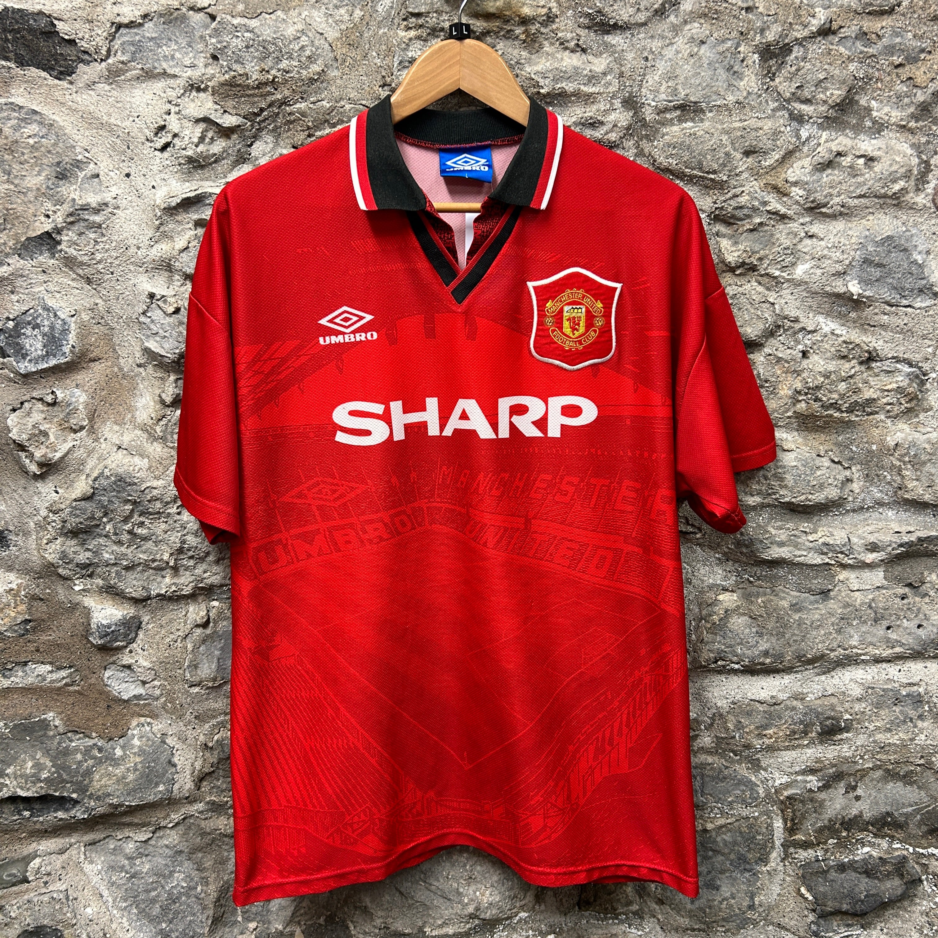 Vintage Manchester - 1994/1996 Umbro Football Shirt
