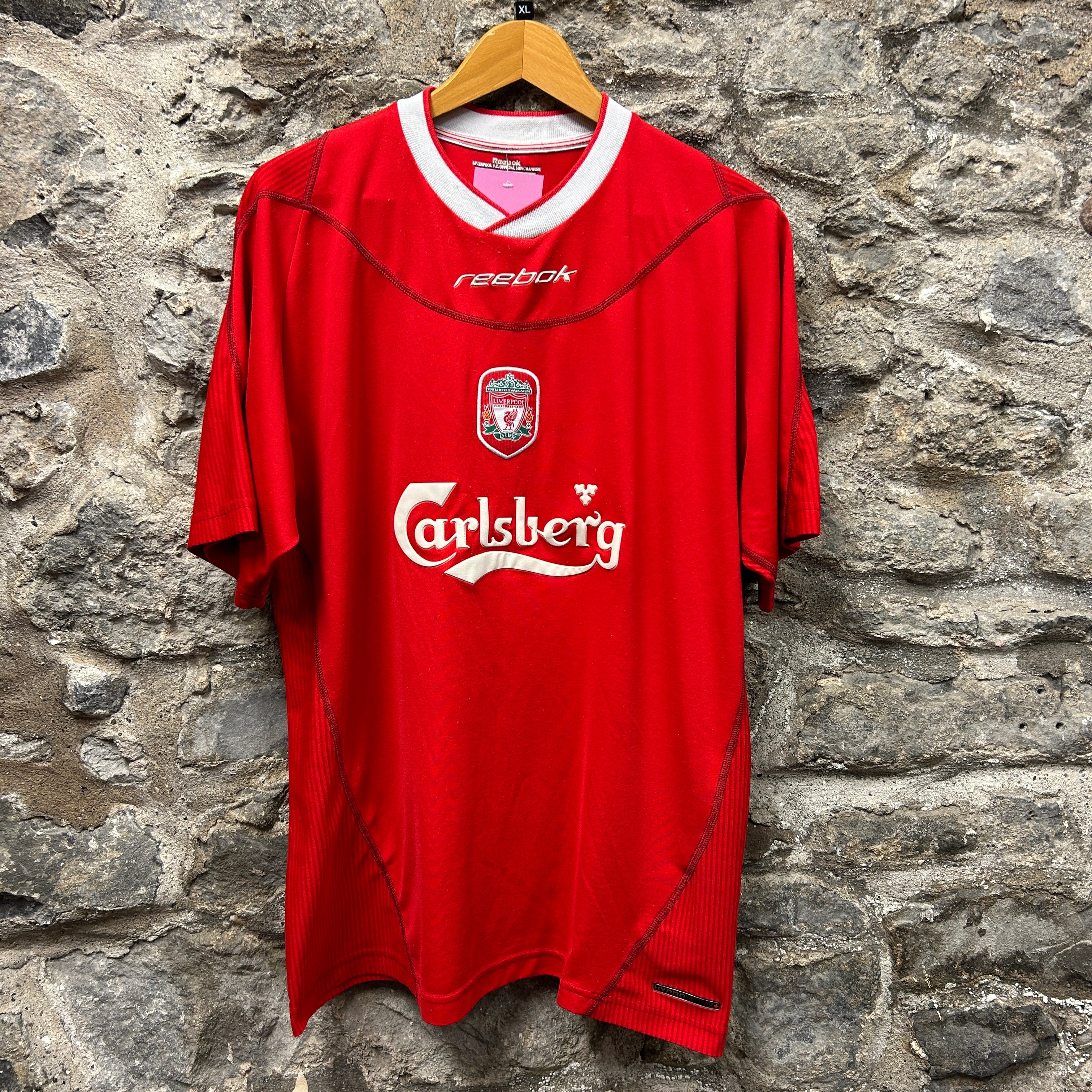 Liverpool 2002/2004 Harry Kewell Reebok Football Shirt