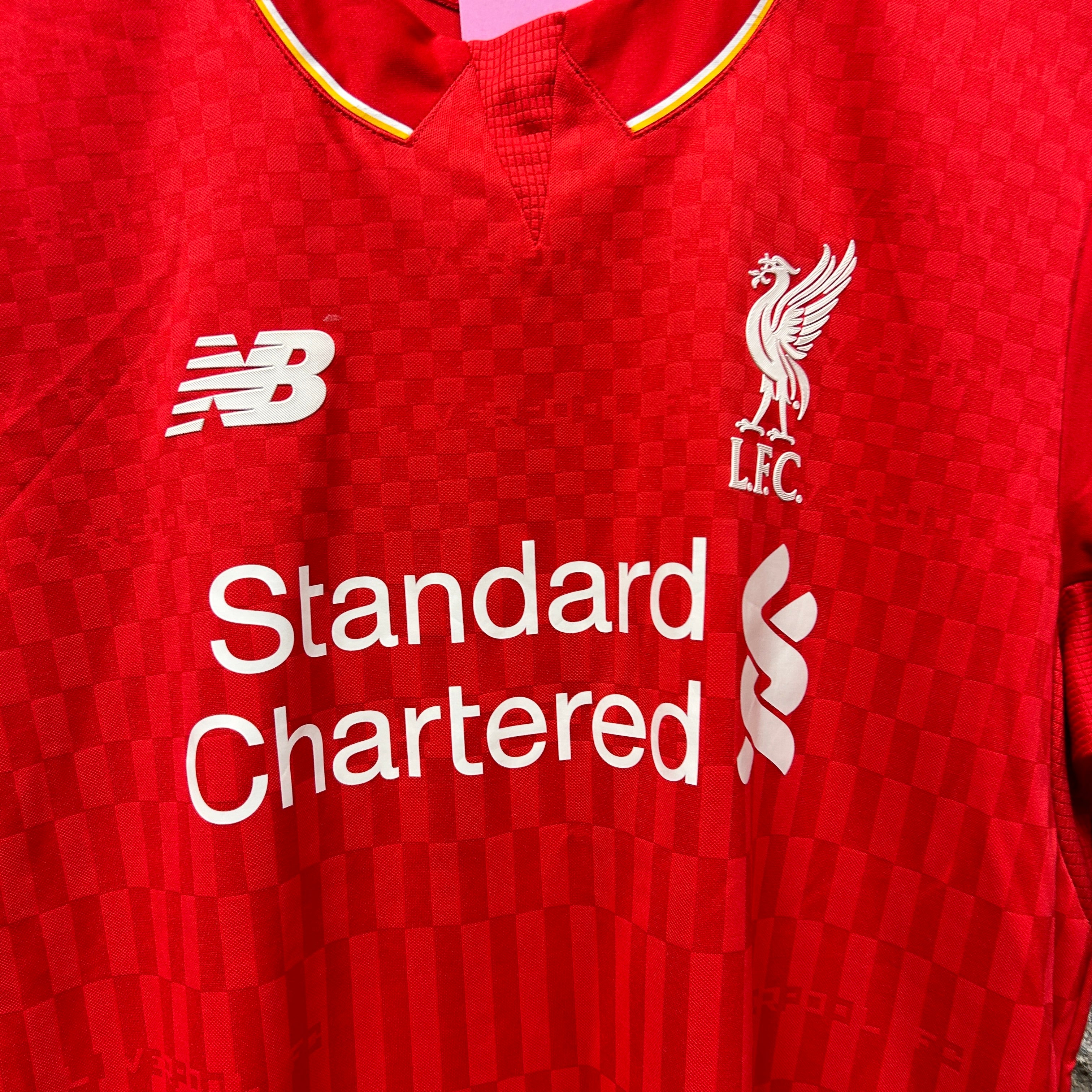 Liverpool 2015/2016 New Balance Football Shirt
