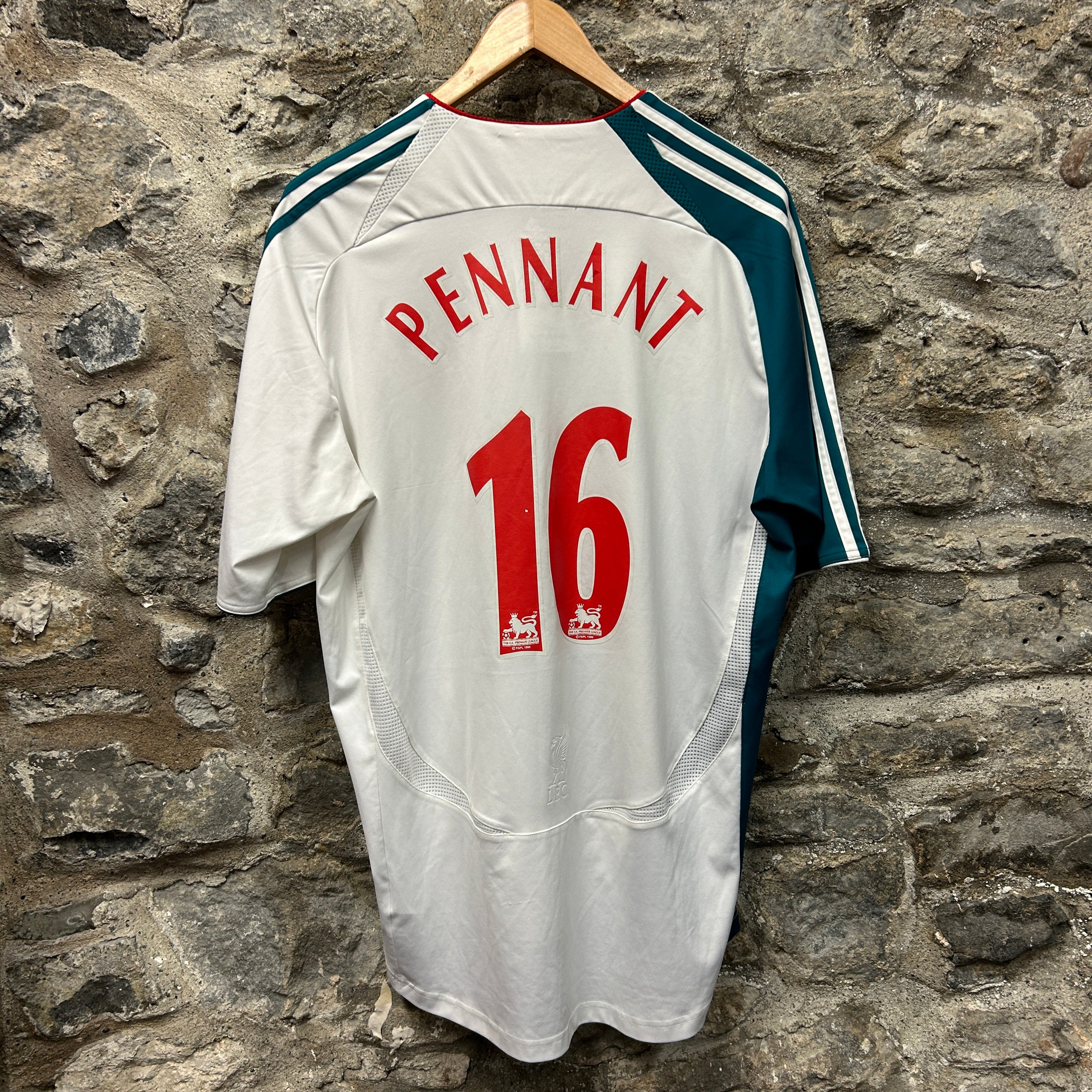 Liverpool 2006/2007 Jermain PennantAdidas Football Shirt