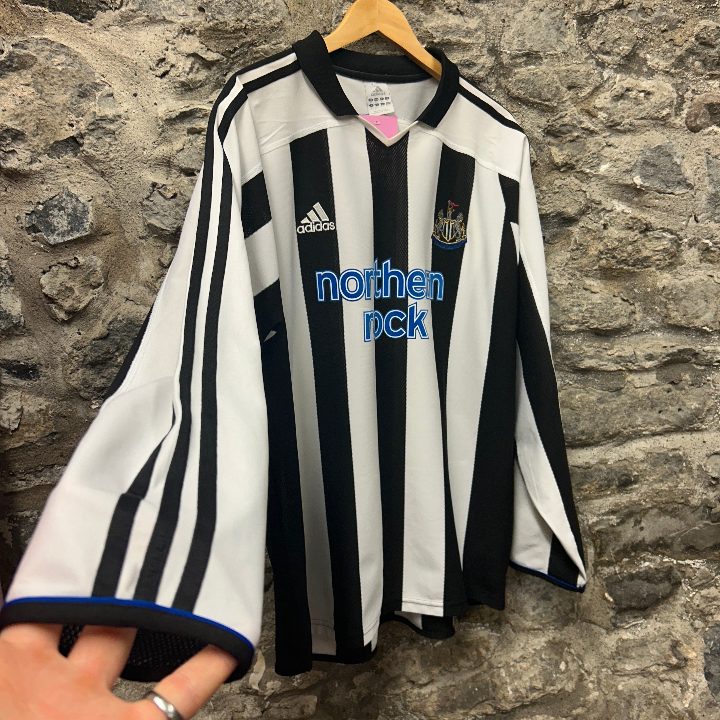 Newcastle Shearer 2003-2005 Adidas Football Shirt