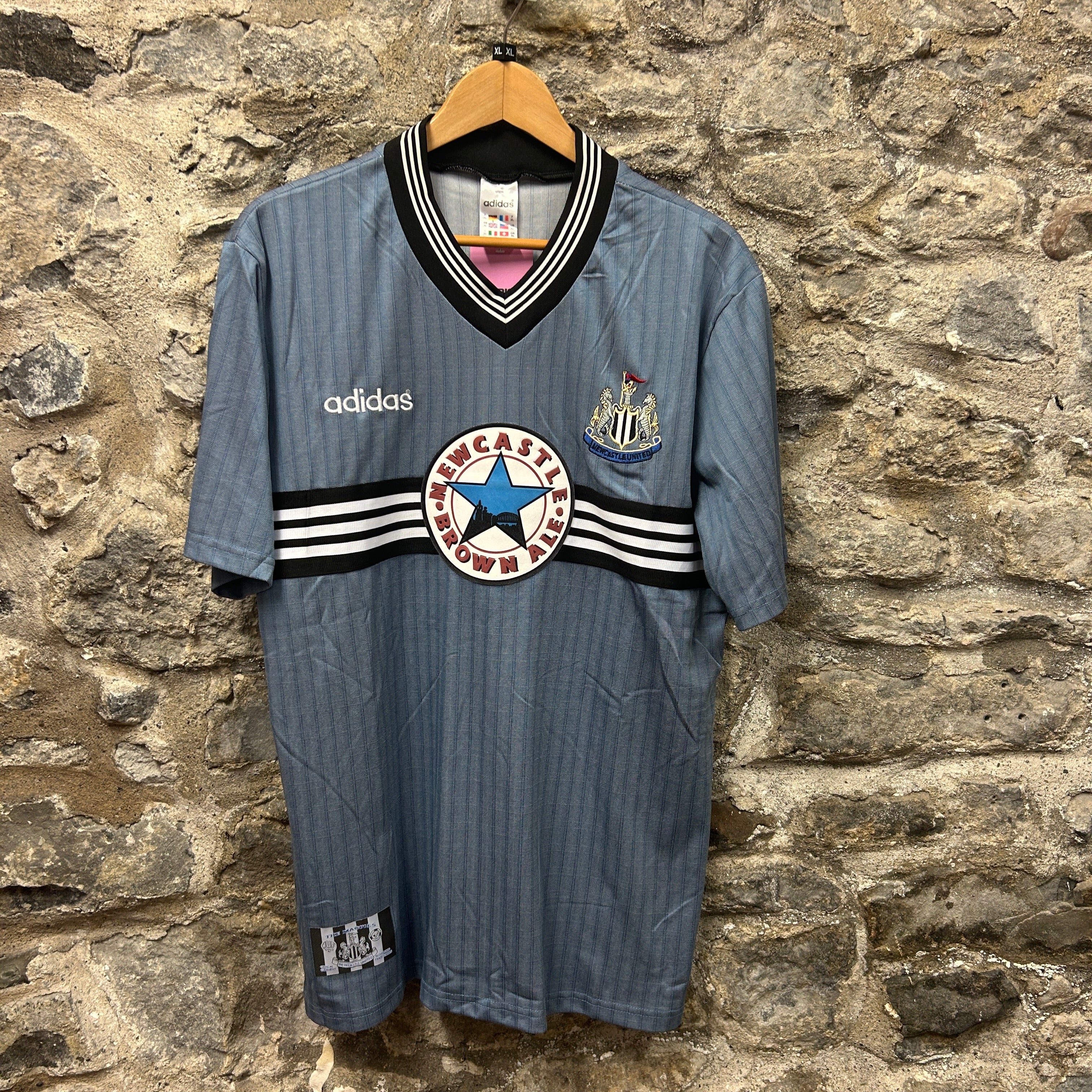 Newcastle 1996-1997 Adidas Football Shirt