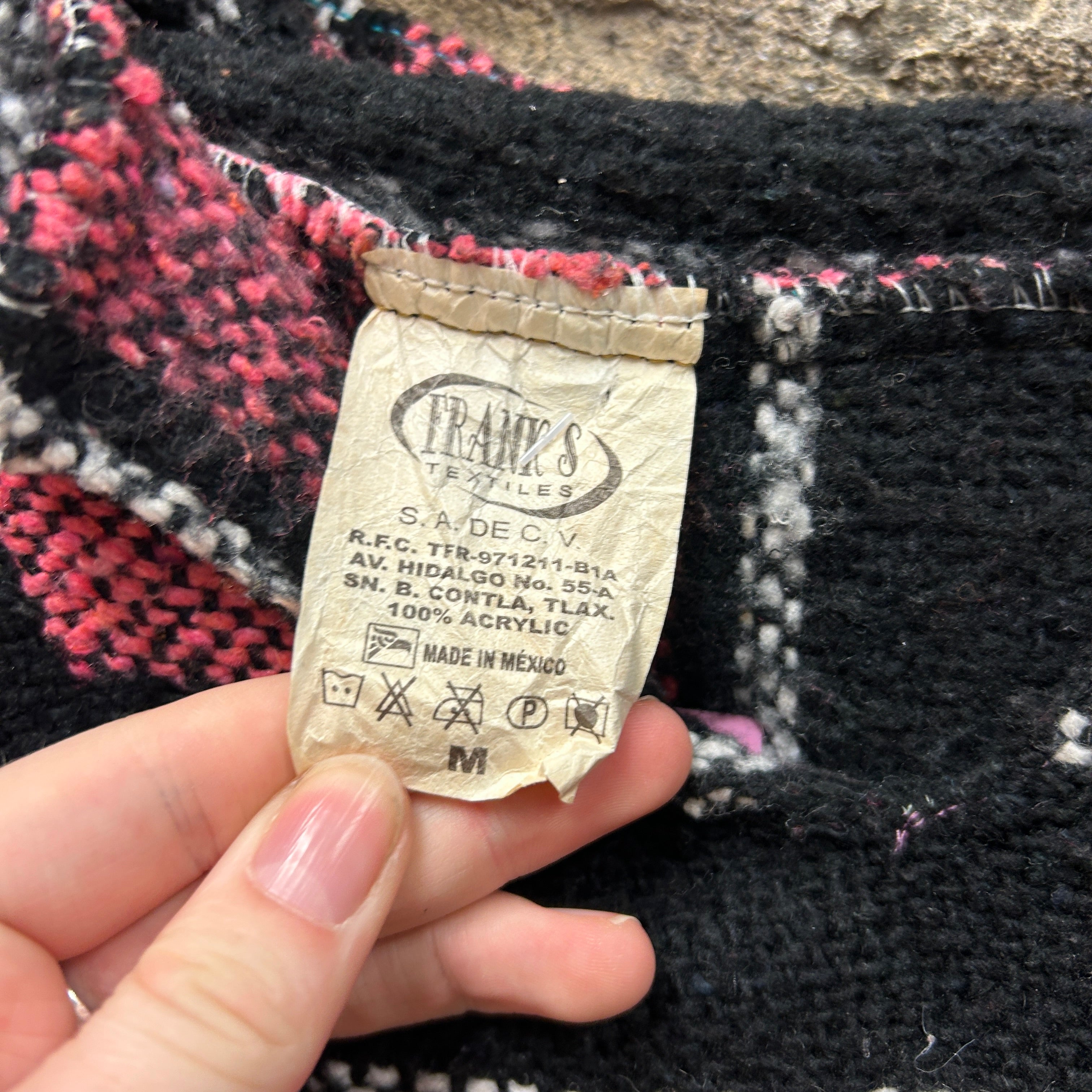Vintage Frank's Textiles Baja Hoodie