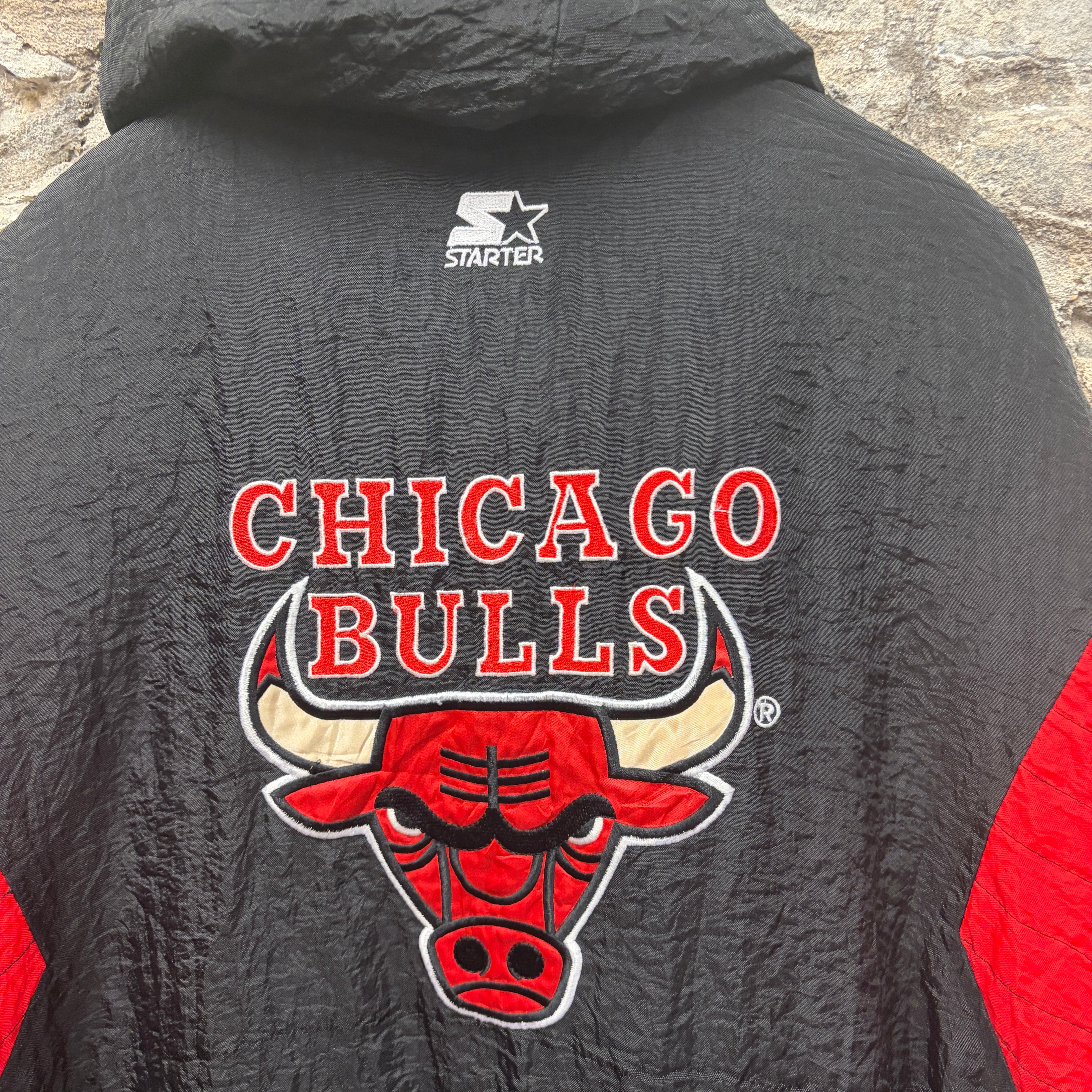 Chicago Bulls Starter Windbreaker Jacket