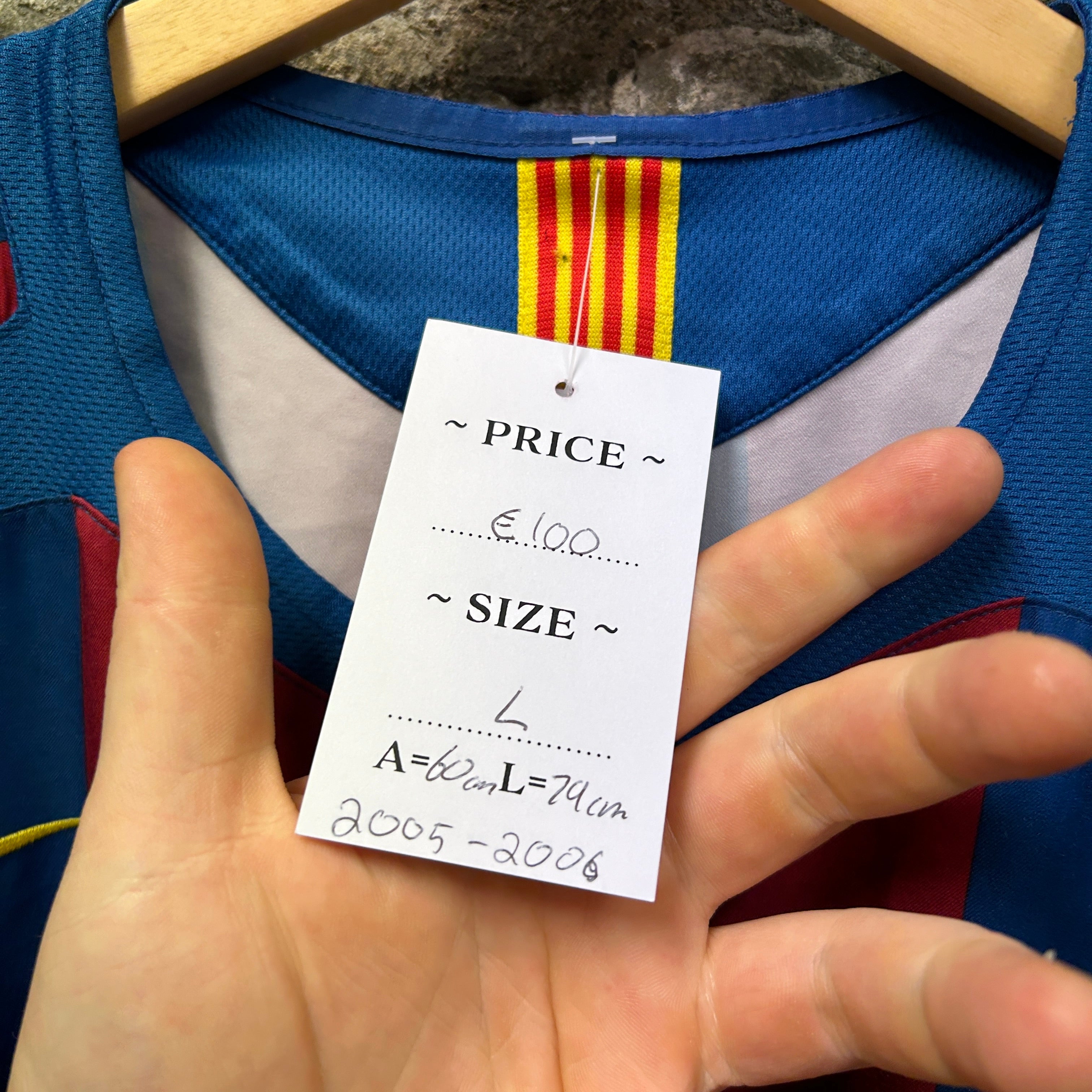 Barcelona 2005/2006 Nike Football Shirt