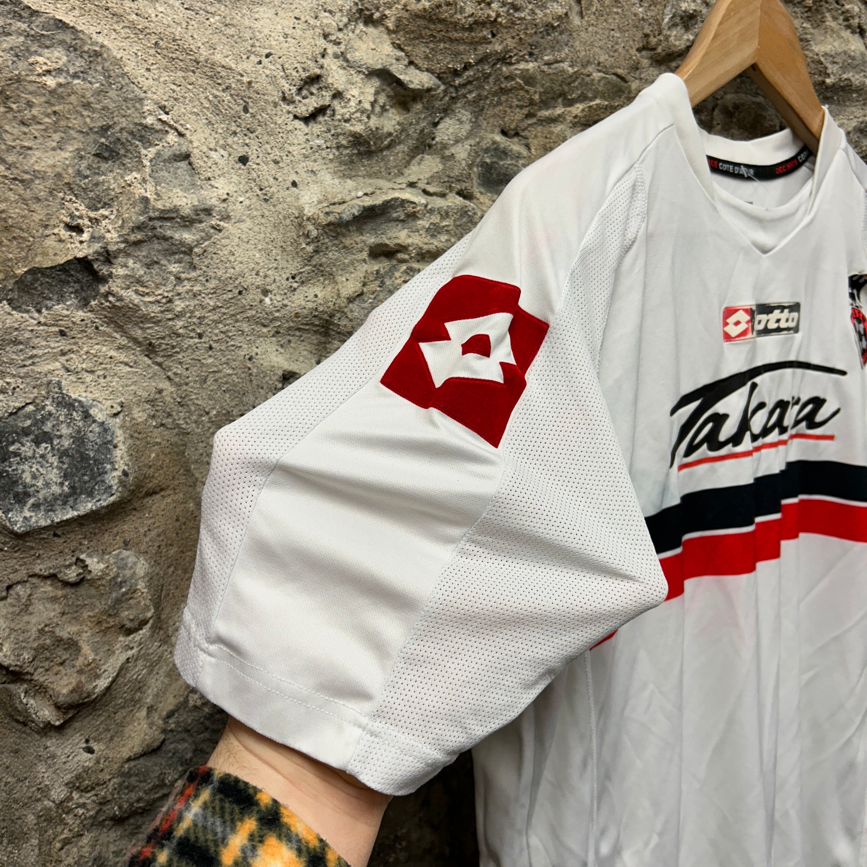 OGCN Cote D'Azur Lotto Football Shirt