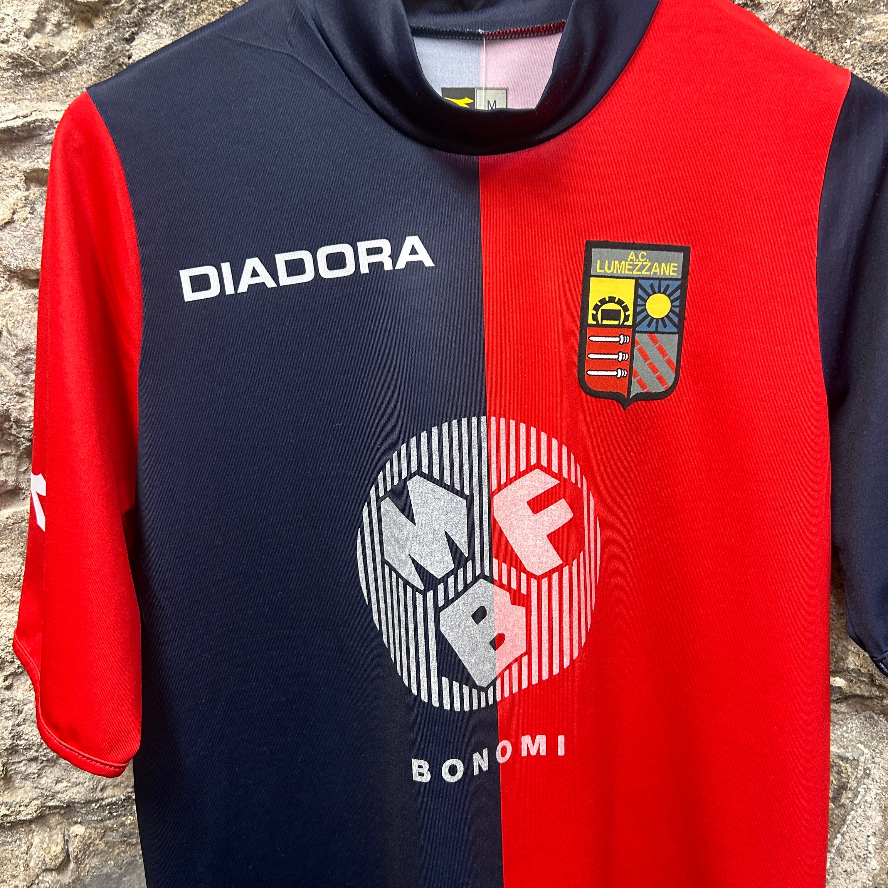 AC Lummezane 2007/2008 Diadora Football Shirt