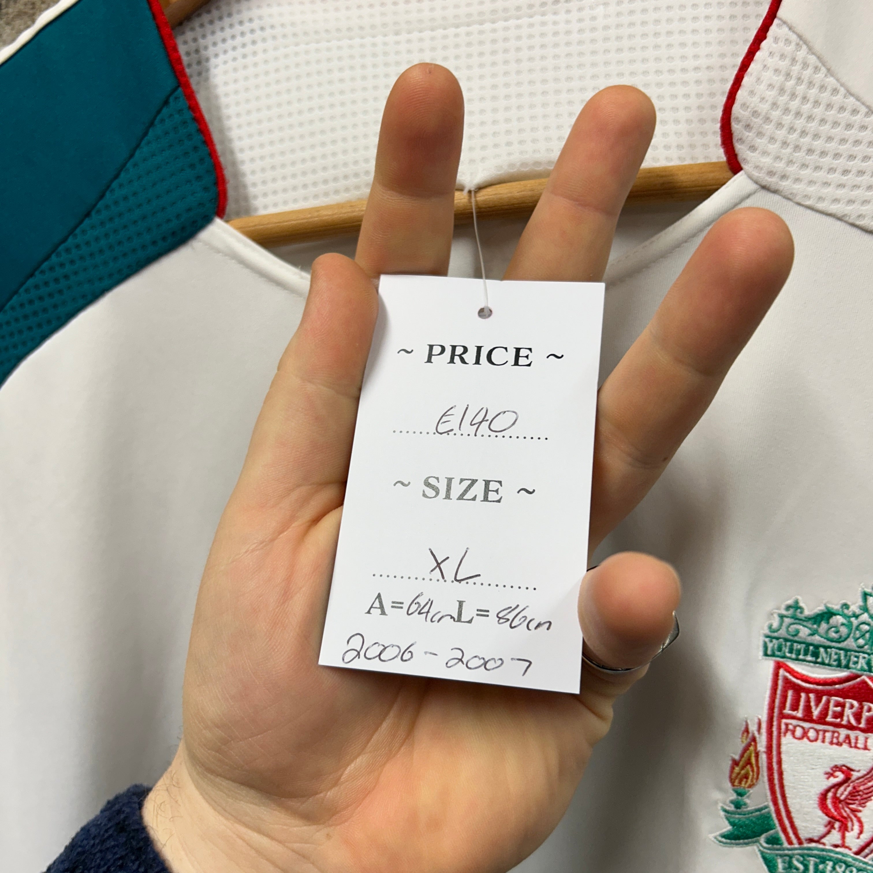 Liverpool 2006/2007 Jermain PennantAdidas Football Shirt