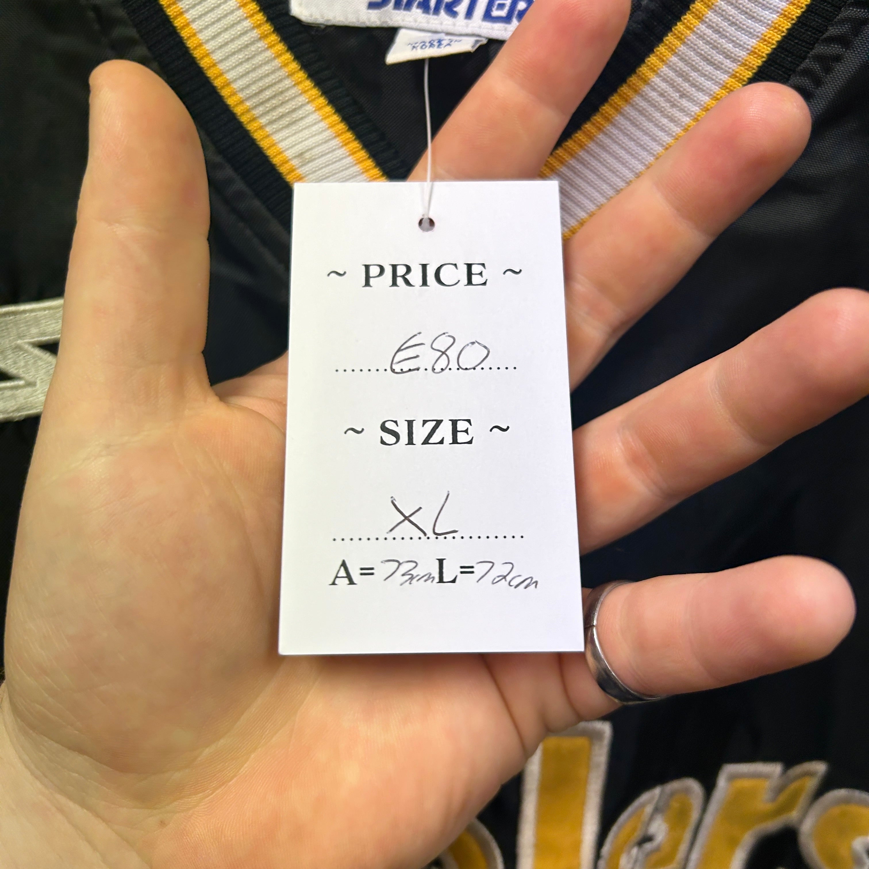Vintage Steelers Starter Windbreaker Jacket