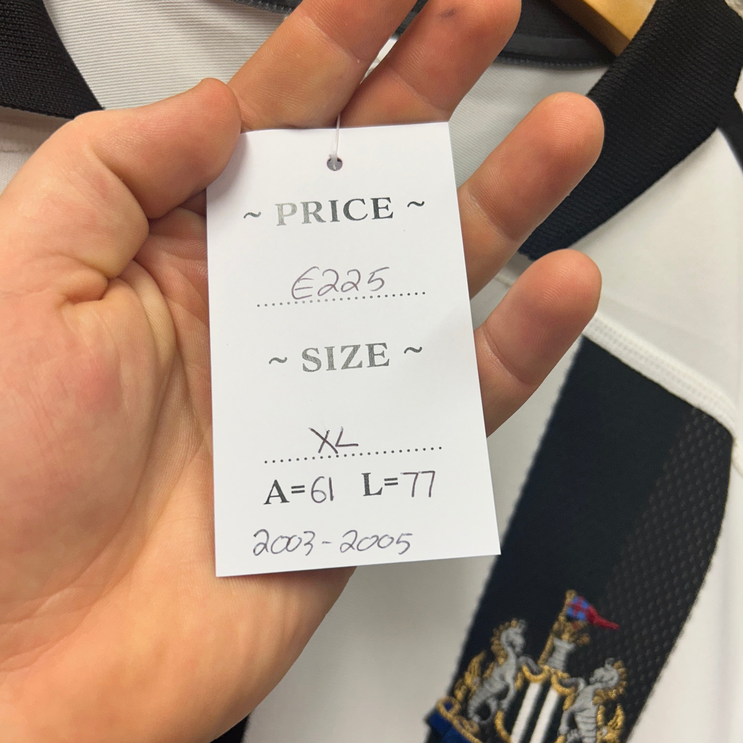 Newcastle Shearer 2003-2005 Adidas Football Shirt
